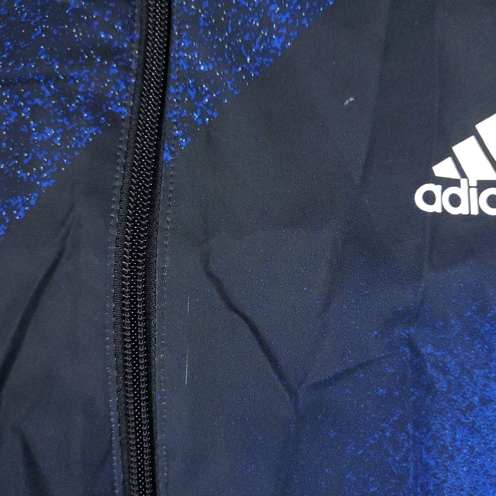 Adidas Adidas Jacket Mens XS Blue Full Zip Windbreaker Adult Regular Size XS / Blue / Windbreaker / Adidas / Jacket / Mens Size US XS / EU 42 / 0 - 6 Thumbnail