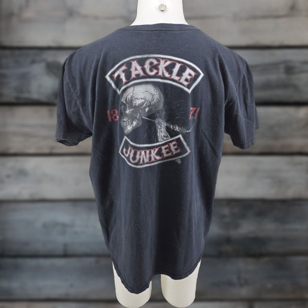 Vintage Field & Stream Fishing Mens XL Black Short Sleeve T Shirt Tackle Junkee Size US XL / EU 56 / 4 - 1 Thumbnail