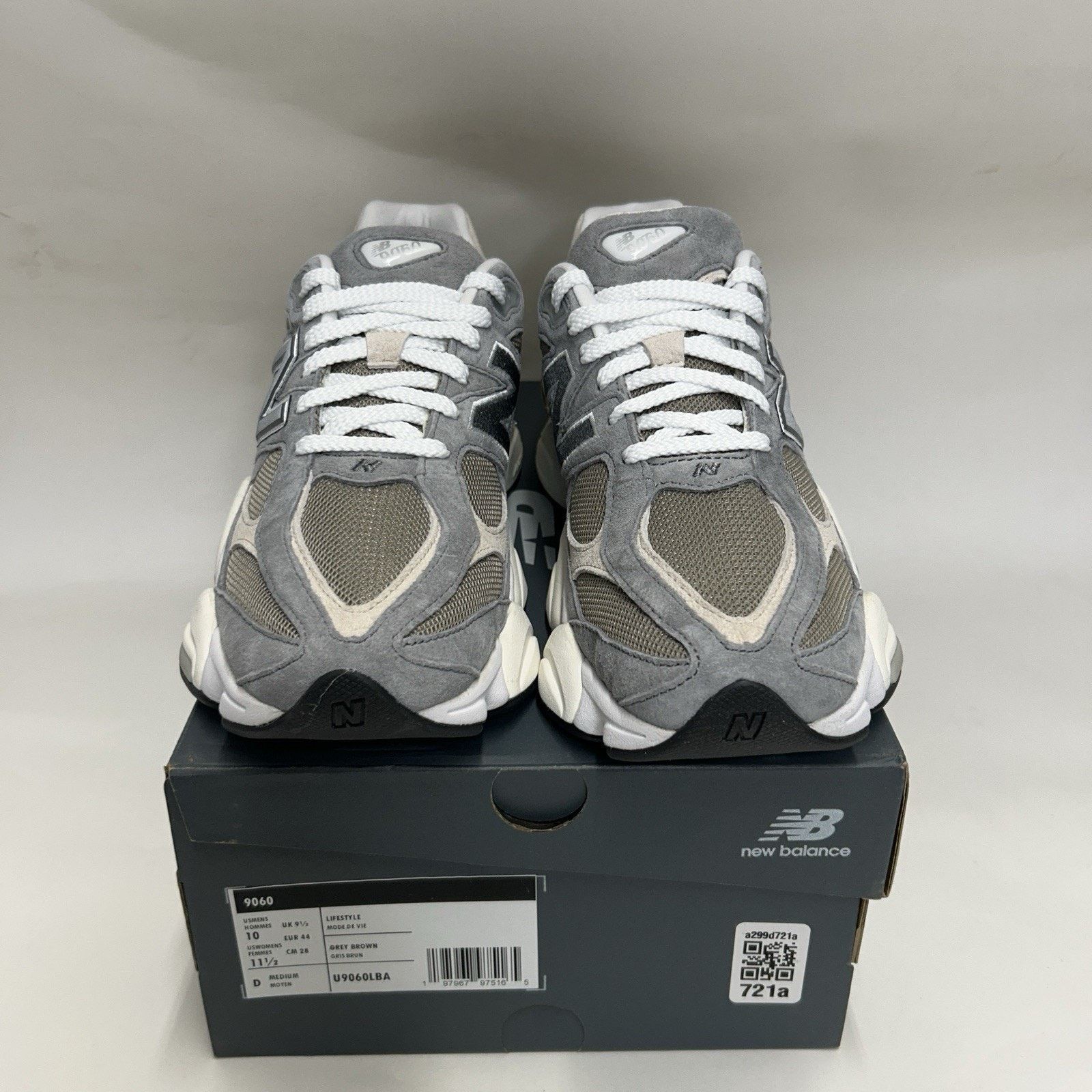 New Balance New Balance 9060 “Slate Grey/Timberwolf” U9060LBA Size US 10 / EU 43 - 2 Thumbnail
