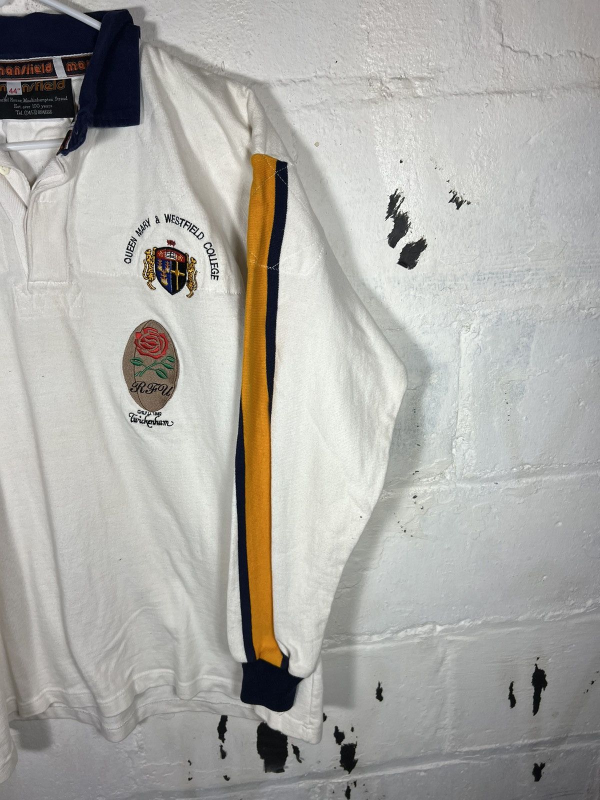 vintage 1982 queen mary & westfield college rugby