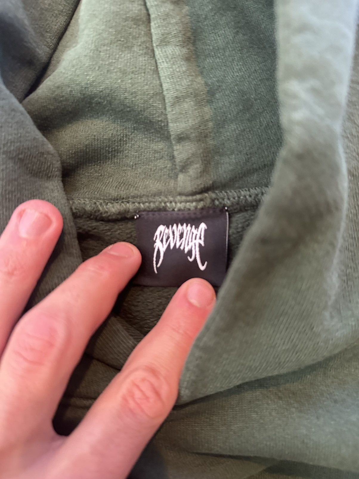 Revenge Basic embroidery Heavy weight Green Size US M / EU 48-50 / 2 - 2 Thumbnail