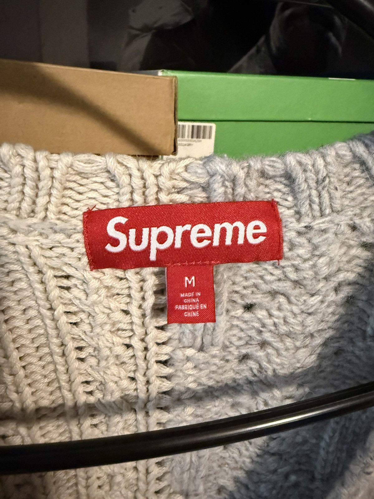 Supreme Supreme Patchwork Knit Cardigan Size M “Cobain Inspired” Size US M / EU 48-50 / 2 - 2 Thumbnail