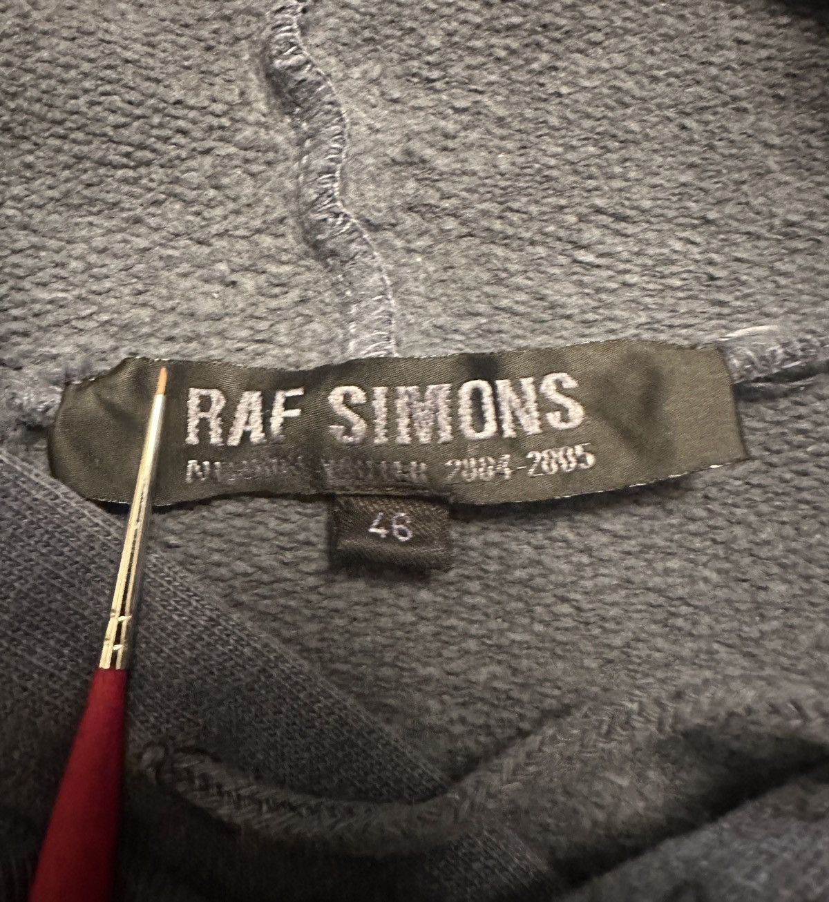 Raf Simons AW04 Waves Paisley Hoodie Size US L / EU 52-54 / 3 - 5 Thumbnail