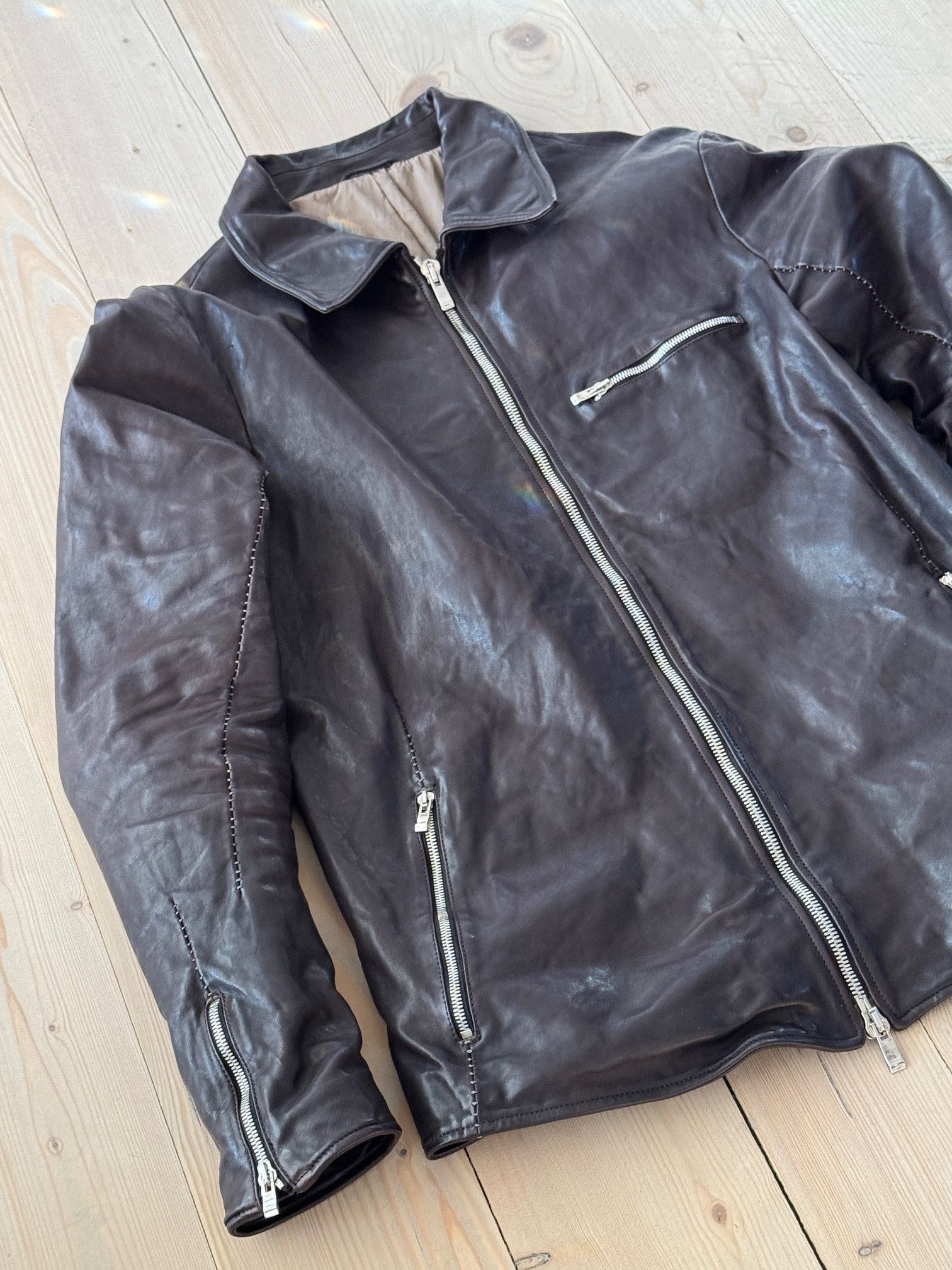 Incarnation INCARNATION Horse Leather Jacket Size US L / EU 52-54 / 3 - 3 Thumbnail