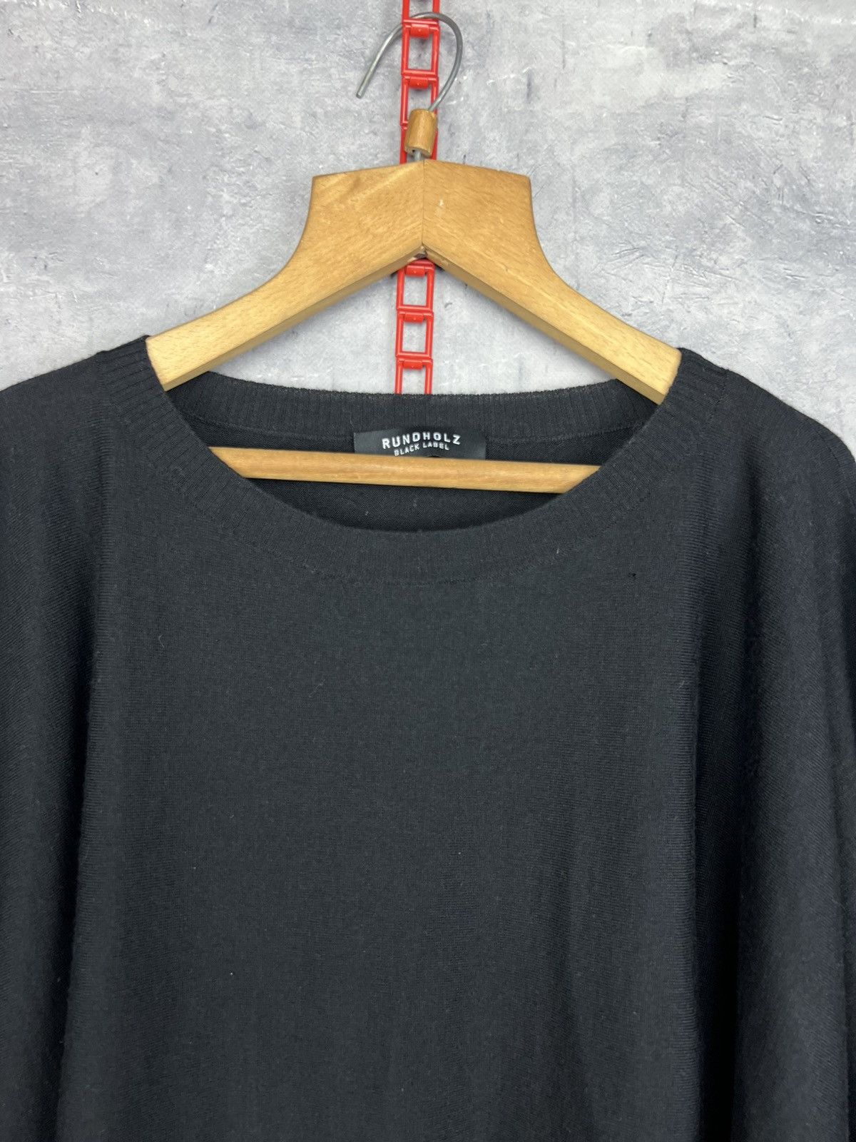 Rundholz RUNDHOLZ BLACK LATKE Women’s Oversized wool sweater size S Size S / US 4 / IT 40 - 5 Thumbnail