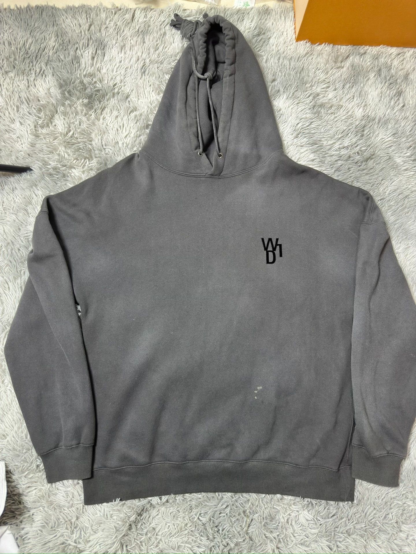 We11done Back Bear Hoodie