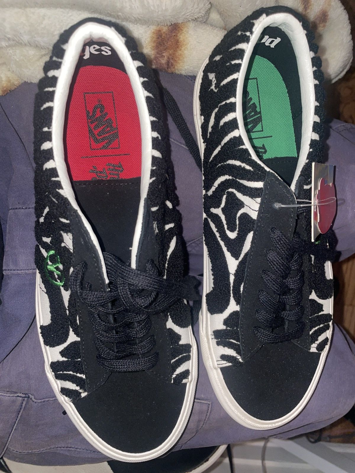 image of Anderson Paak Vans Shoes in White, Men's (Size 9.5)
