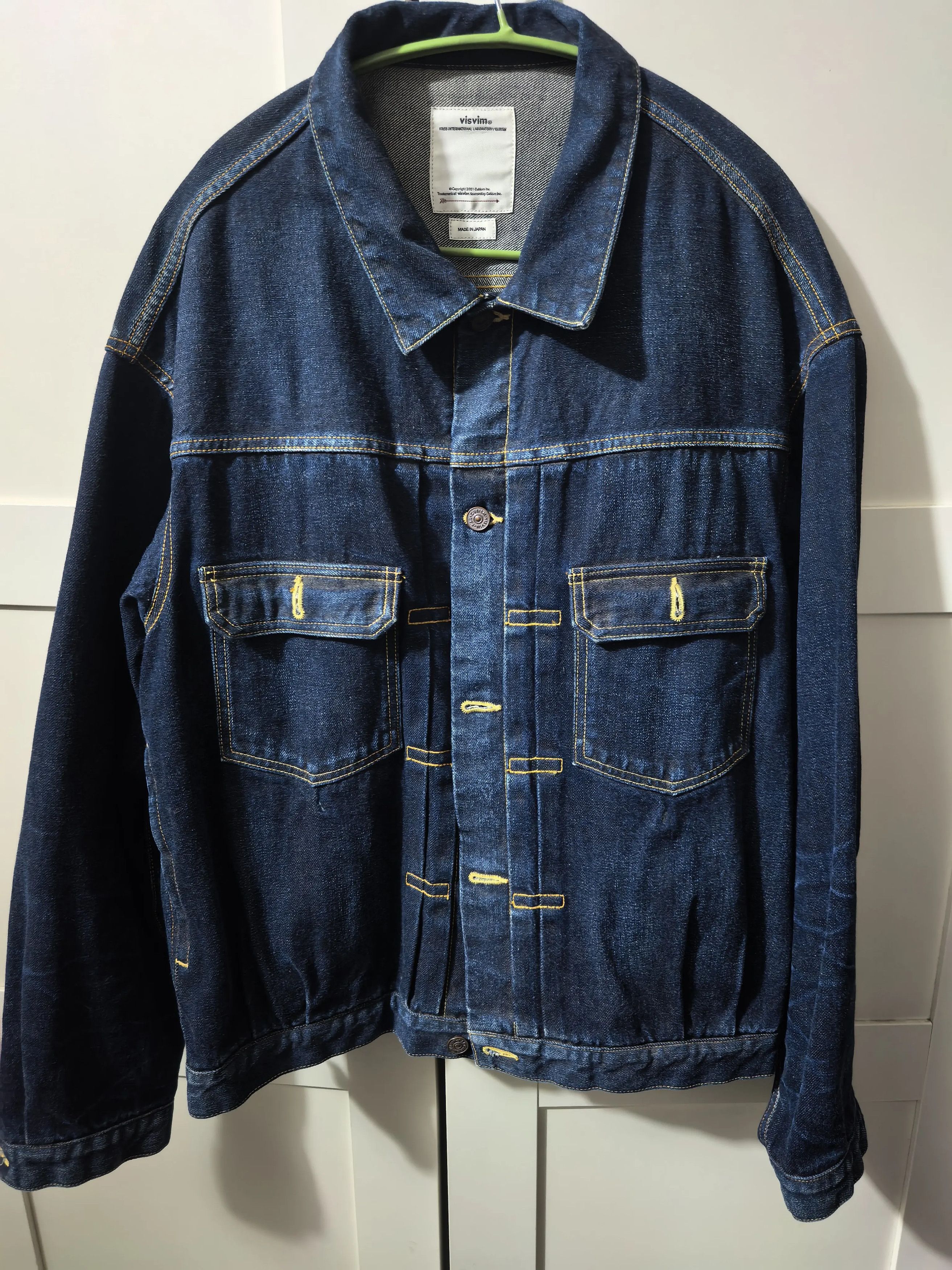 Visvim visvim 101XX DMGD MUD Denim Jacket Size US L / EU 52-54 / 3 - 1 Thumbnail