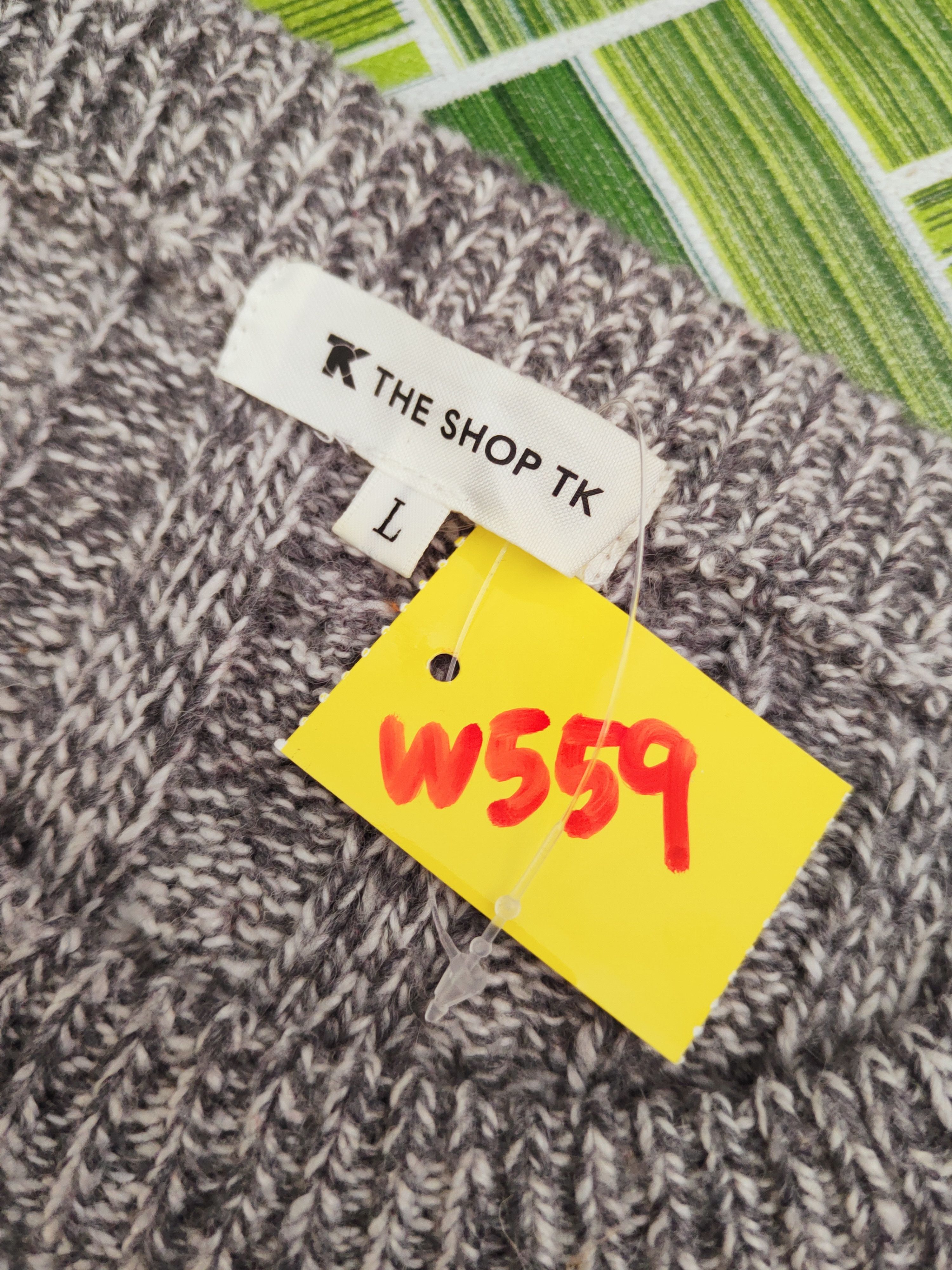 Aran Isles Knitwear × Japanese Brand × Vintage The Shop TK Gray Knitwear Sweatshirts #W559 Size US M / EU 48-50 / 2 - 12 Thumbnail
