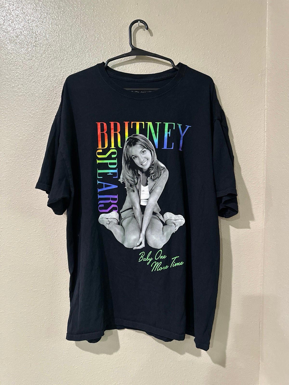 Designer Britney Spears baby One More Time T-shirt Size L / US 10 / IT 46 - 1 Thumbnail