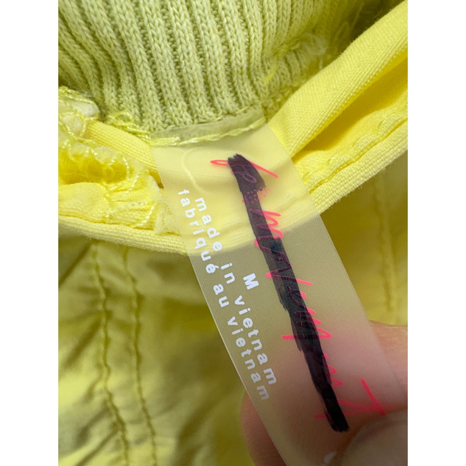 Free People Free People Mesmerize Parachute Cargo Pants Womens M Yellow Size 28" / US 6 / IT 42 - 7 Thumbnail