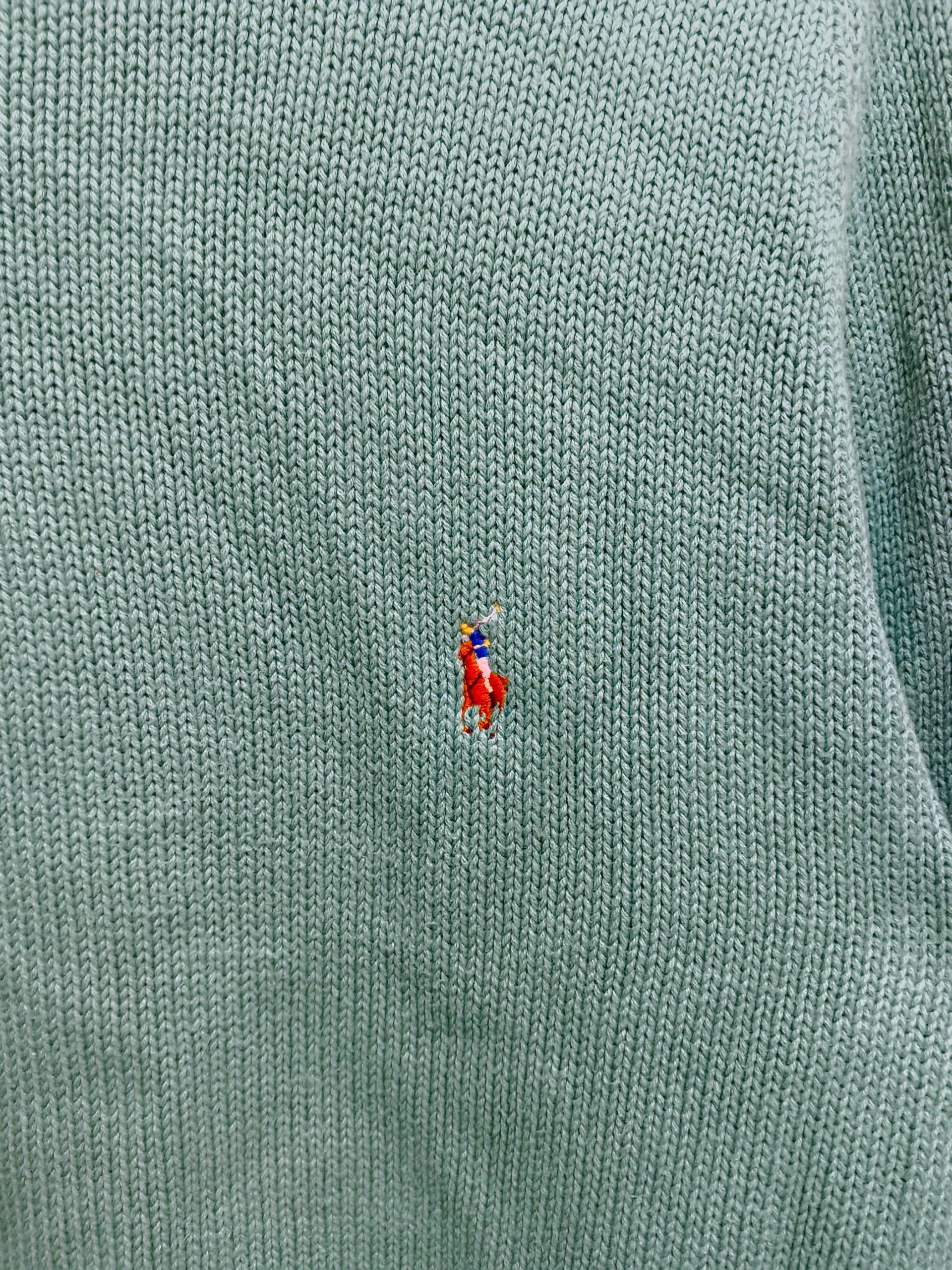 Polo Ralph Lauren 💥Vintage Polo Ralph lauren Green Knit Sweater Size US M / EU 48-50 / 2 - 3 Thumbnail