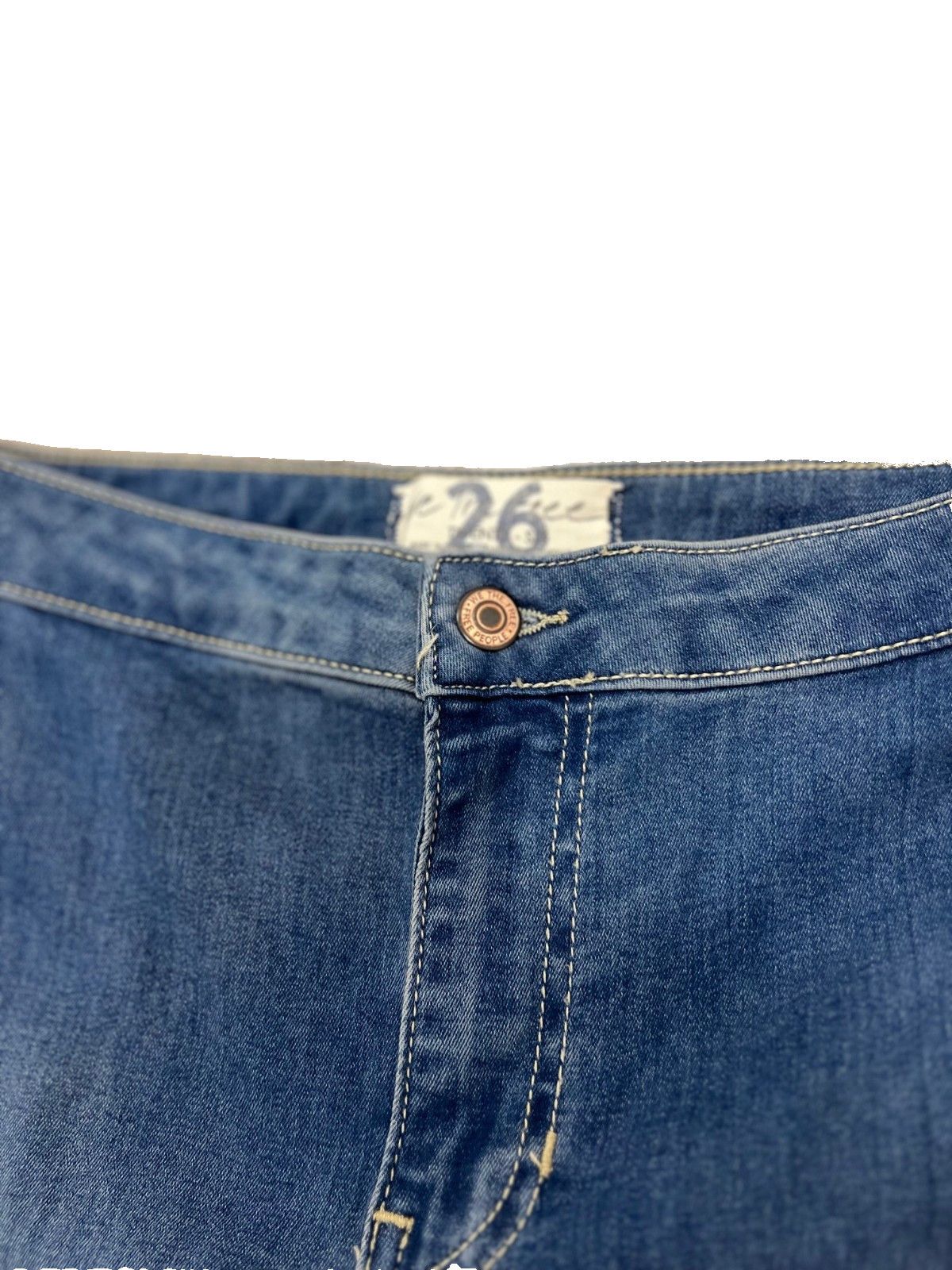 Free People Free People Just Float Bell Bottom Flared Jeans ( 26 ) Size 26" / US 2 / IT 38 - 4 Thumbnail