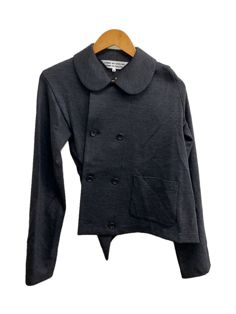 Comme des Garcons Comme Des Garcons Dark Grey Vintage Crew Neck Double Breas Size M / US 6-8 / IT 42-44 - 1 Thumbnail