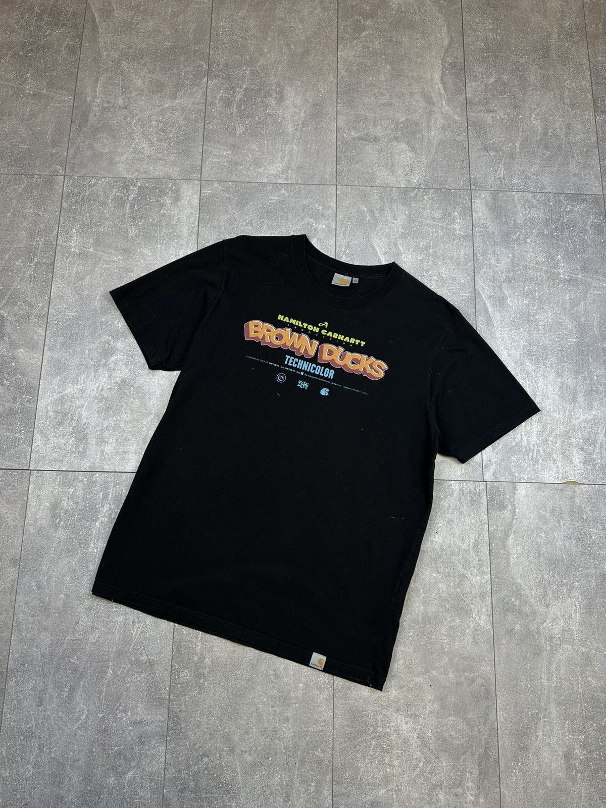 Other Carhartt Brown Ducks tee Overprint Logo Size US XL / EU 56 / 4 - 1 Thumbnail