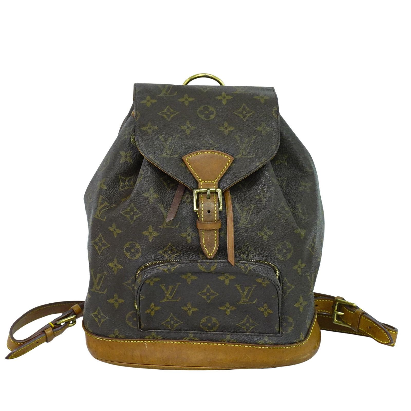 Louis Vuitton Louis Vuitton Vintage Montsouris Backpack Monogram Canvas Size ONE SIZE - 1 Thumbnail