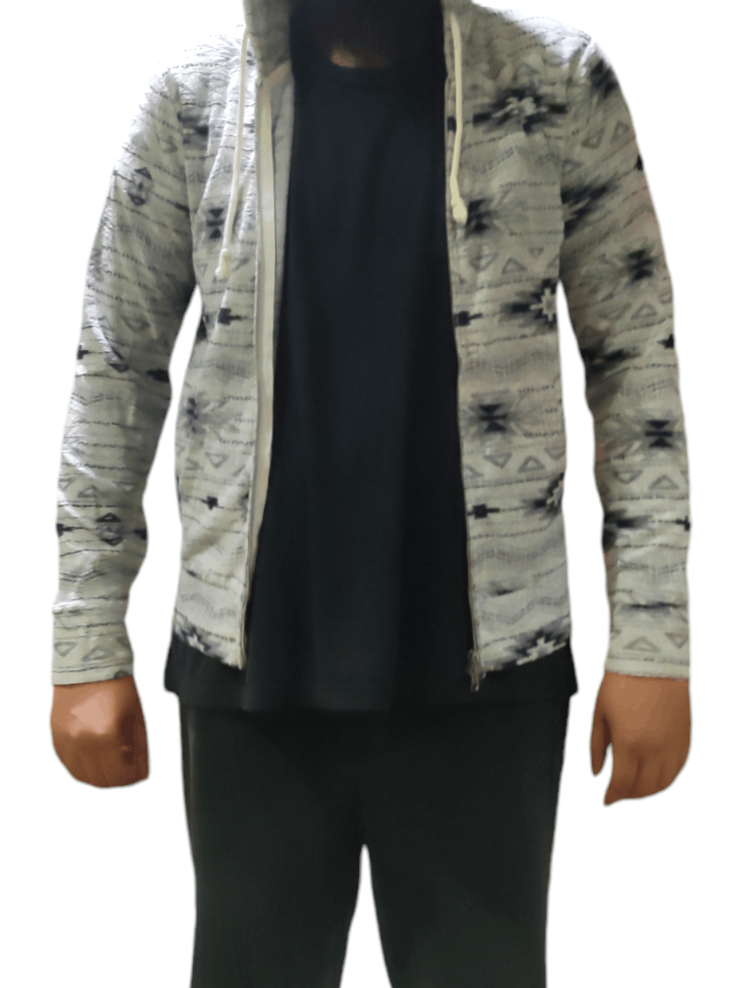 Japanese Brand Steals🔥Hoodie Jacket Navajo Pattern by Beyes Size US M / EU 48-50 / 2 - 9 Thumbnail
