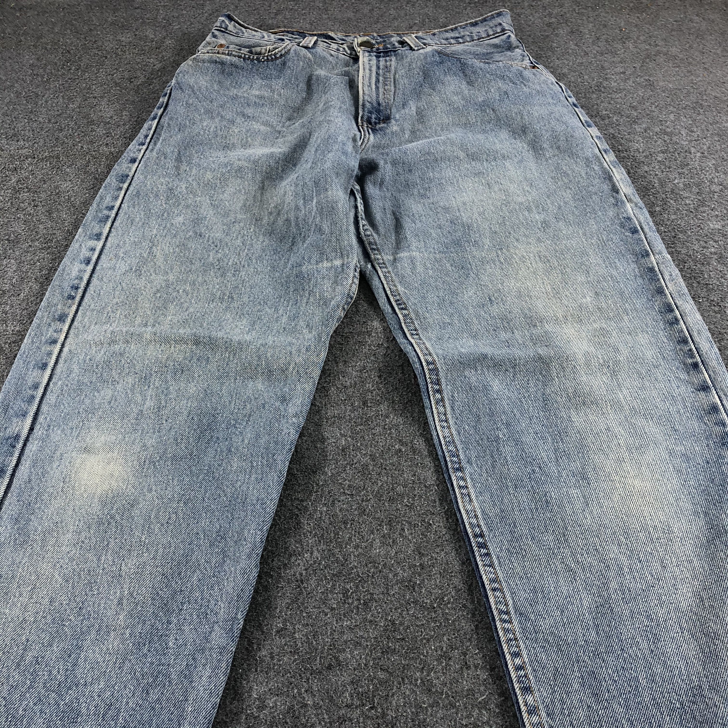 Levi's Vintage 90s Light Wash Levis 561 Jeans-J1208 Size US 31 - 3 Thumbnail