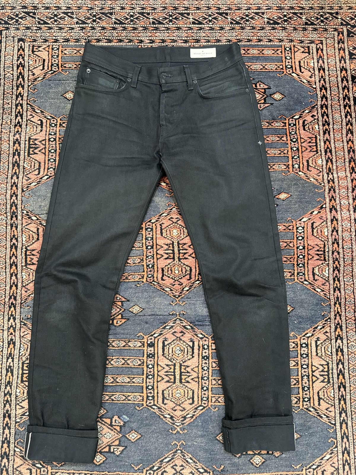 Imogene + Willie - Charlie Rigid denim pants Black