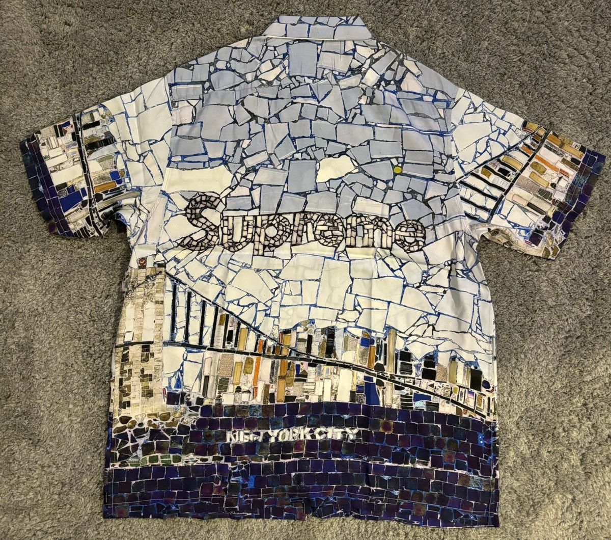 Supreme Supreme Mosaic S/S Shirt | Grailed