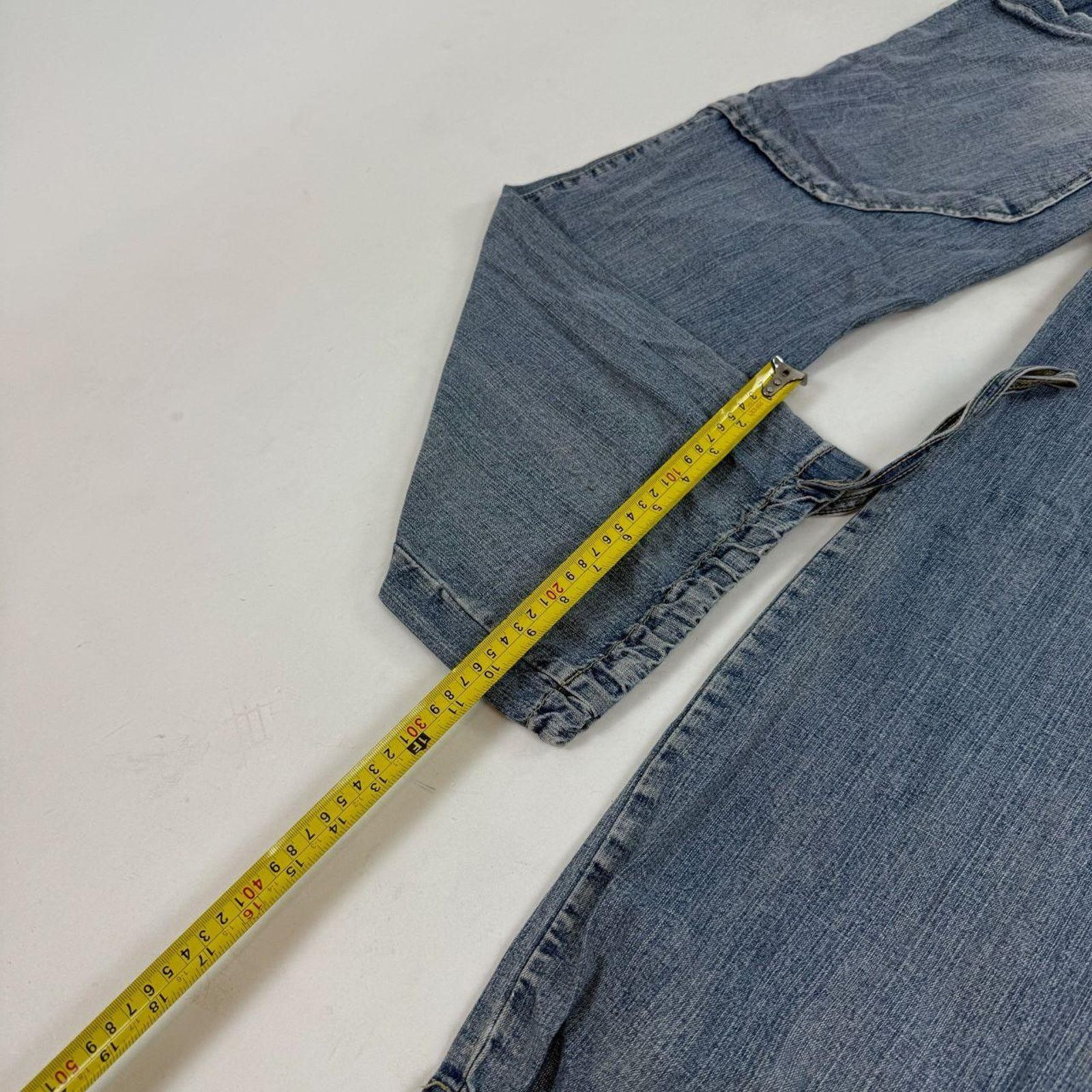 Japanese Brand × Le Grande Bleu (L.G.B.) × Vintage Vintage y2k faded archive baggy bootcut grunge skater jeans Size US 38 / EU 54 - 4 Thumbnail