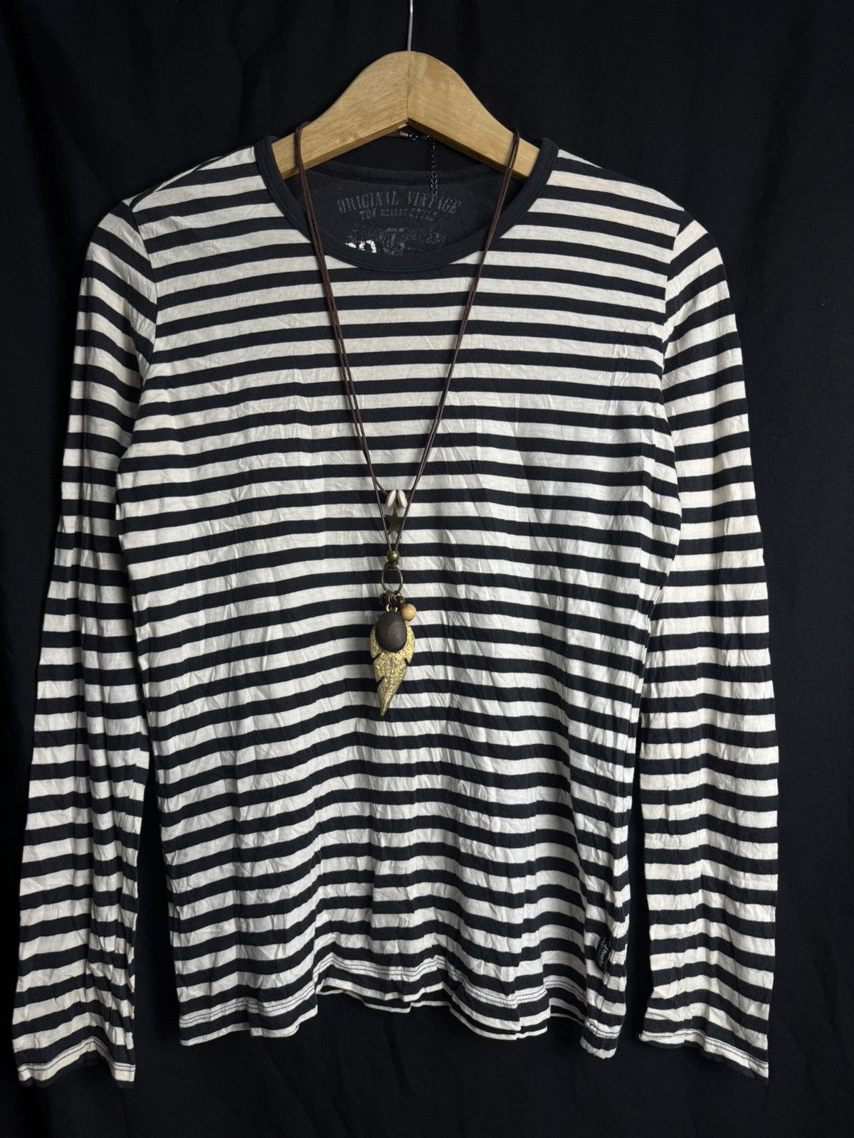 Other Japanese Long Sleeve Striped Tbj Size US M / EU 48-50 / 2 - 2 Thumbnail