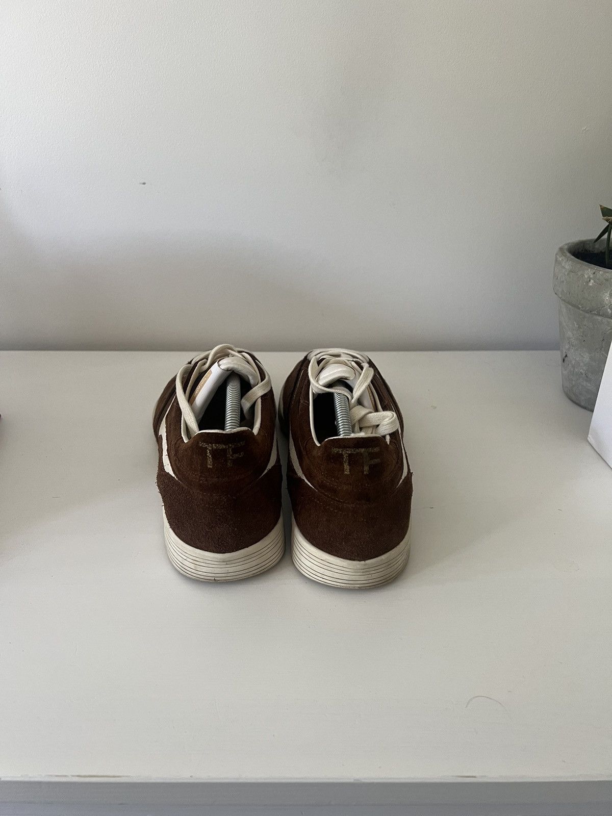 Tom Ford Tom Ford Brown Jackson Suede Sneaker Size US 10 / EU 43 - 4 Thumbnail