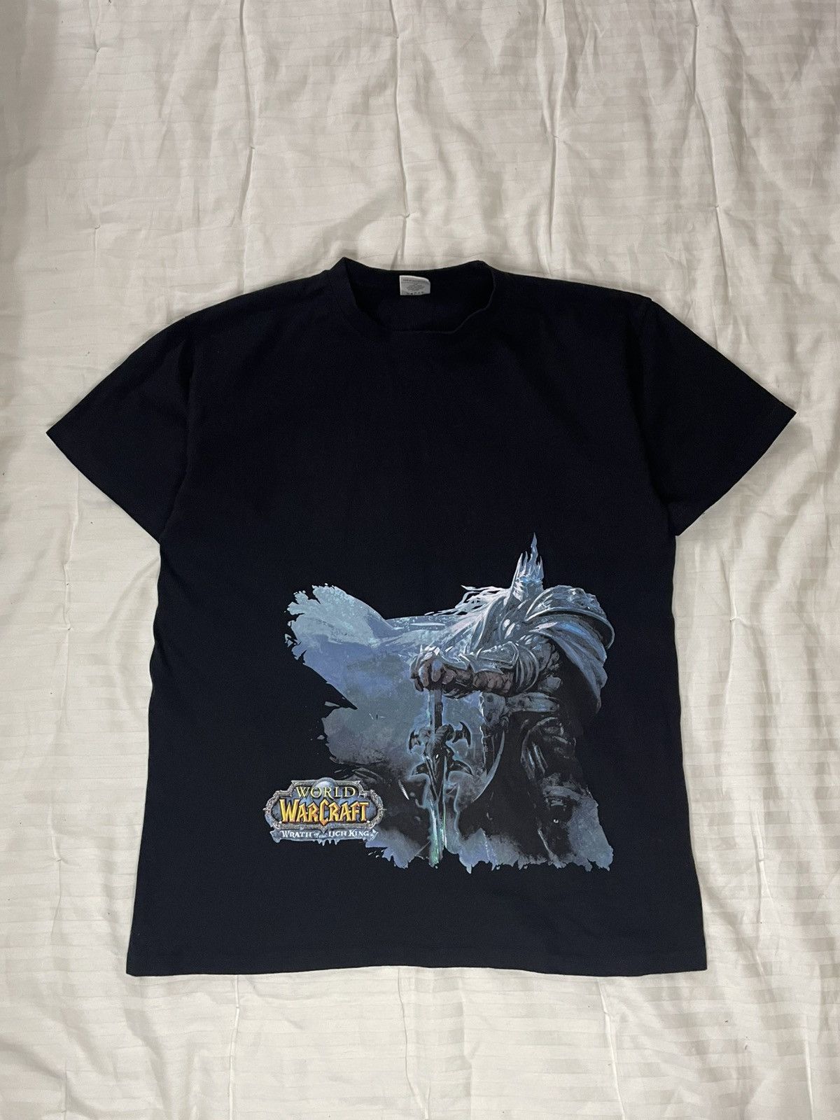 The Game Vintage Rare World WarCraft Wrath of the Lich King Merch Tee Size US L / EU 52-54 / 3 - 1 Thumbnail