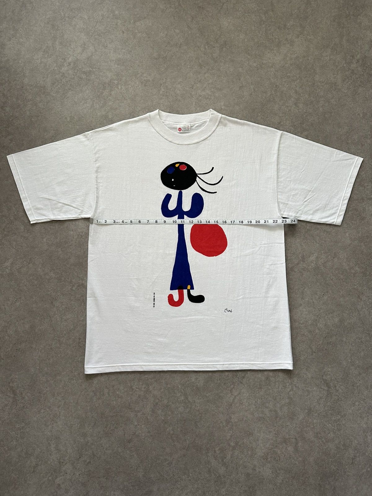 Vintage Vintage Joan Miro Art Shirt 90’s Obscure Graphic Tee Size US XL / EU 56 / 4 - 9 Thumbnail