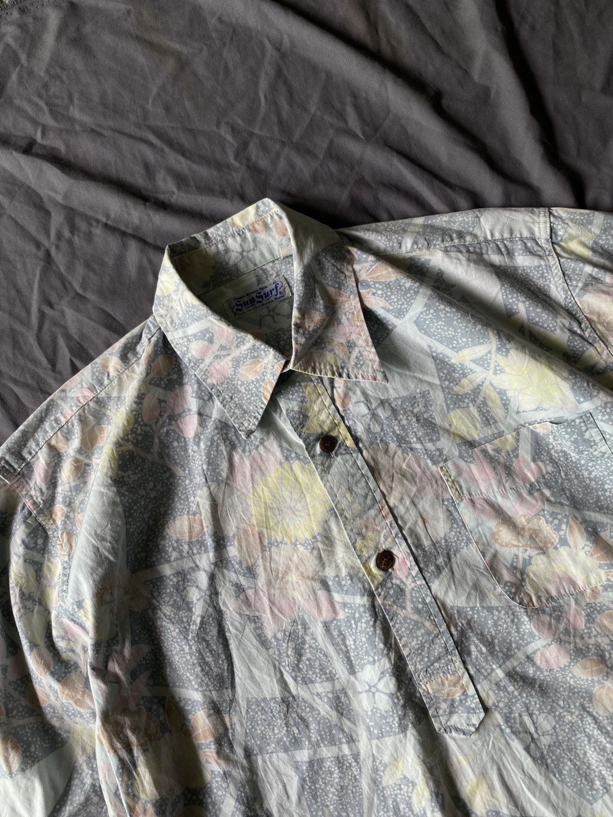 Sun Surf × Toyo Enterprises Vintage Sun Surf by Toyo Enterprise Half Button Hawaii shirt Size US M / EU 48-50 / 2 - 2 Thumbnail