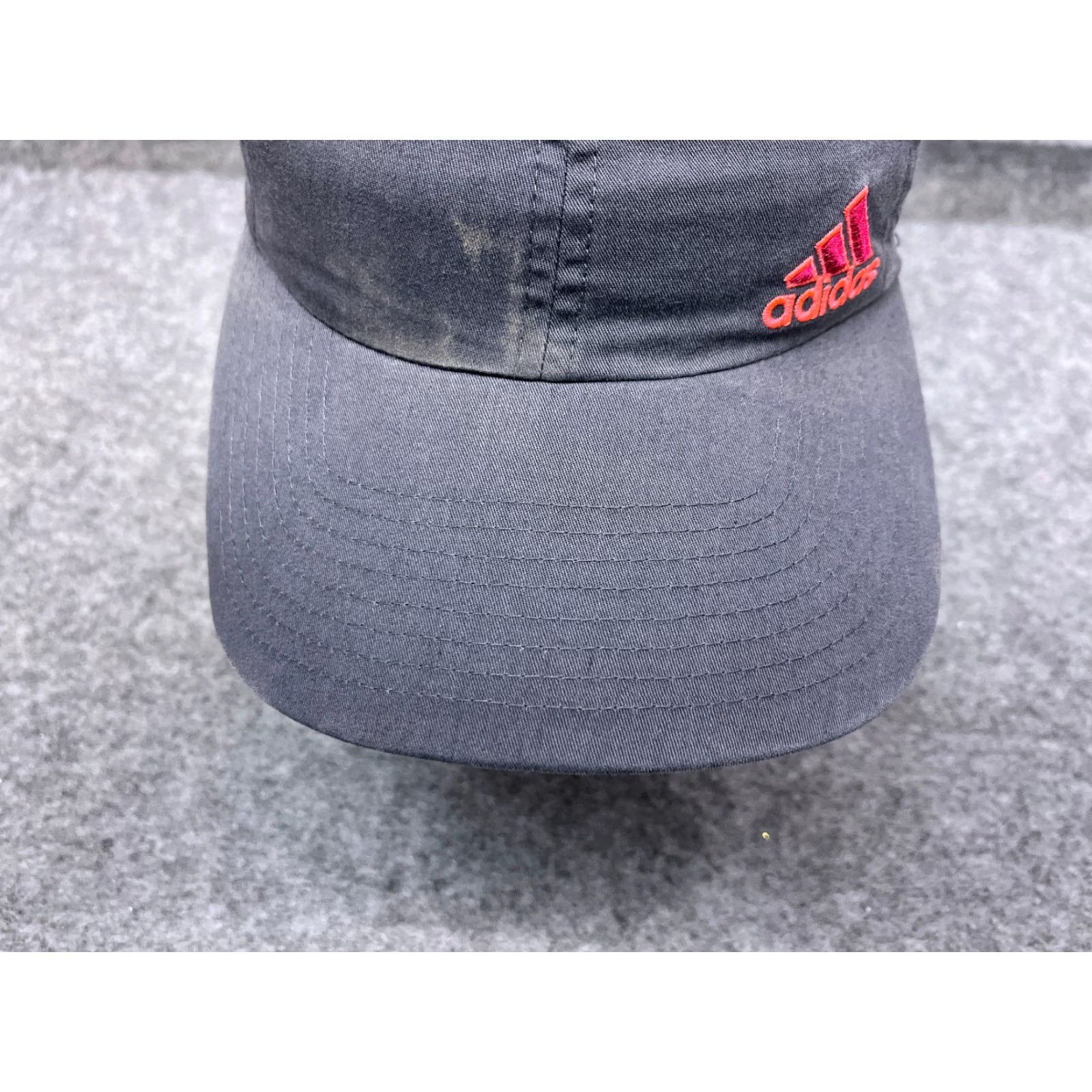 Adidas ADIDAS Hat Cap One Size Adult Gray Cotton Polyester Climalite Adjustable Lightweight Baseball Cap Unisex Mens Womens Sports Outdoor Cap Size ONE SIZE - 3 Thumbnail