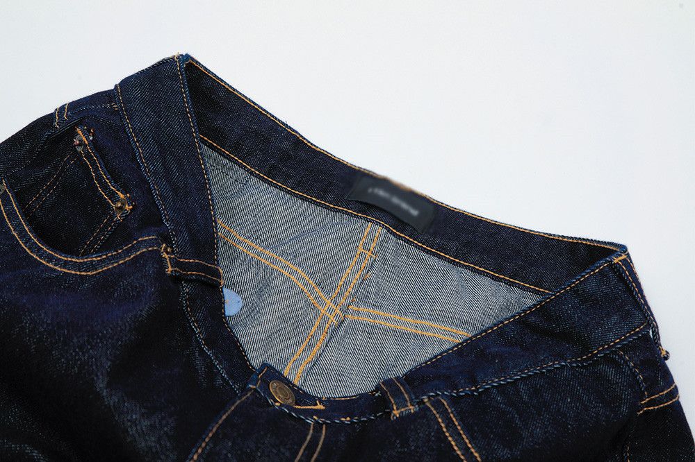 Jean Men's high street simple casual loose wide-leg denim shorts Size US 32 / EU 48 - 4 Thumbnail
