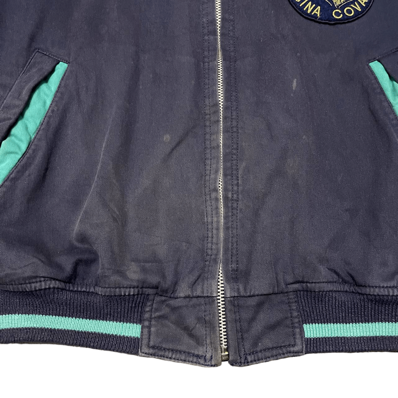 Vintage Vintage Lupo Di Mare Sina Cova Bomber Jacket Size US L / EU 52-54 / 3 - 7 Thumbnail