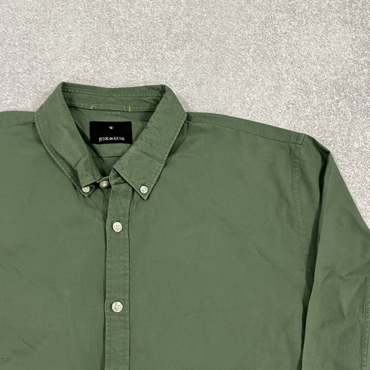 JUNK de LUXE Green Junk de Luxe button-up shirt Size US XL / EU 56 / 4 - 3 Thumbnail