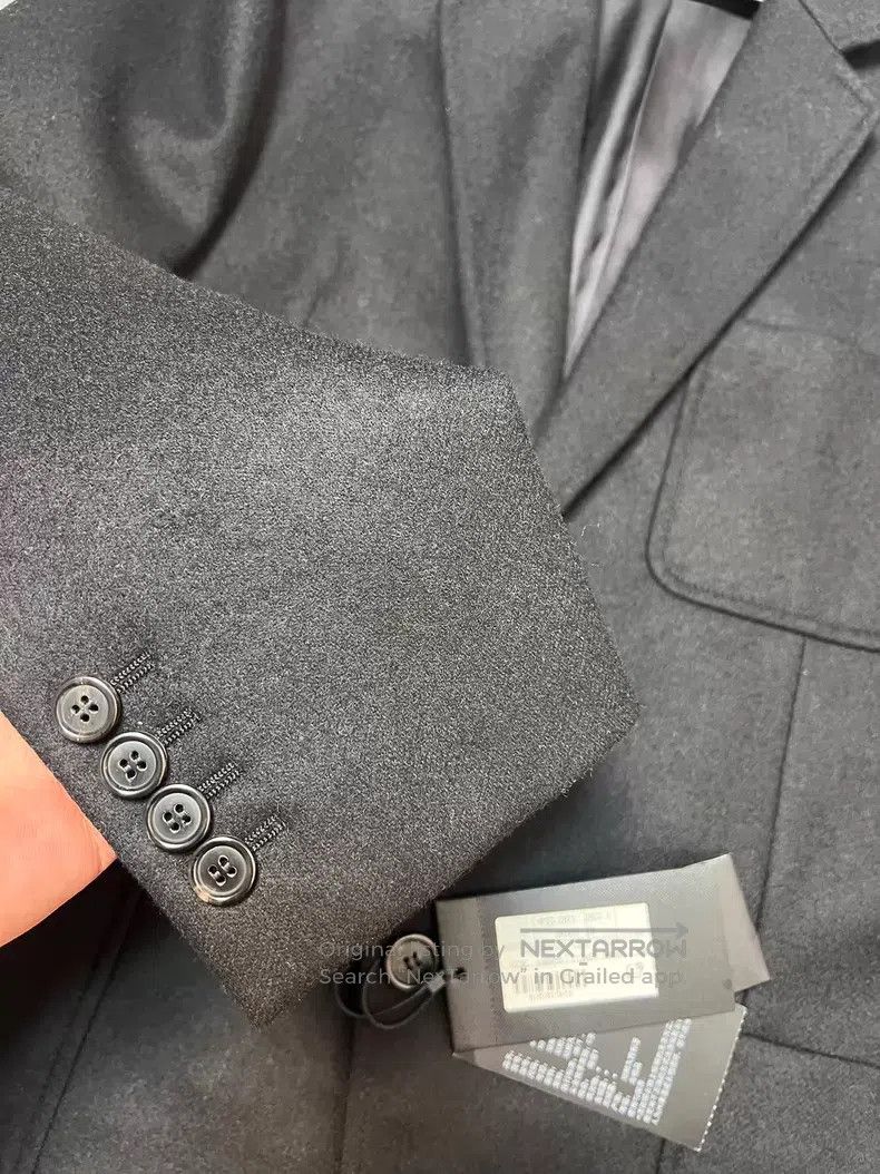 Saint Laurent Paris Saint Laurent Paris Three Pocket Fuzzy Wool Casual Blazer Size US M / EU 48-50 / 2 - 4 Thumbnail