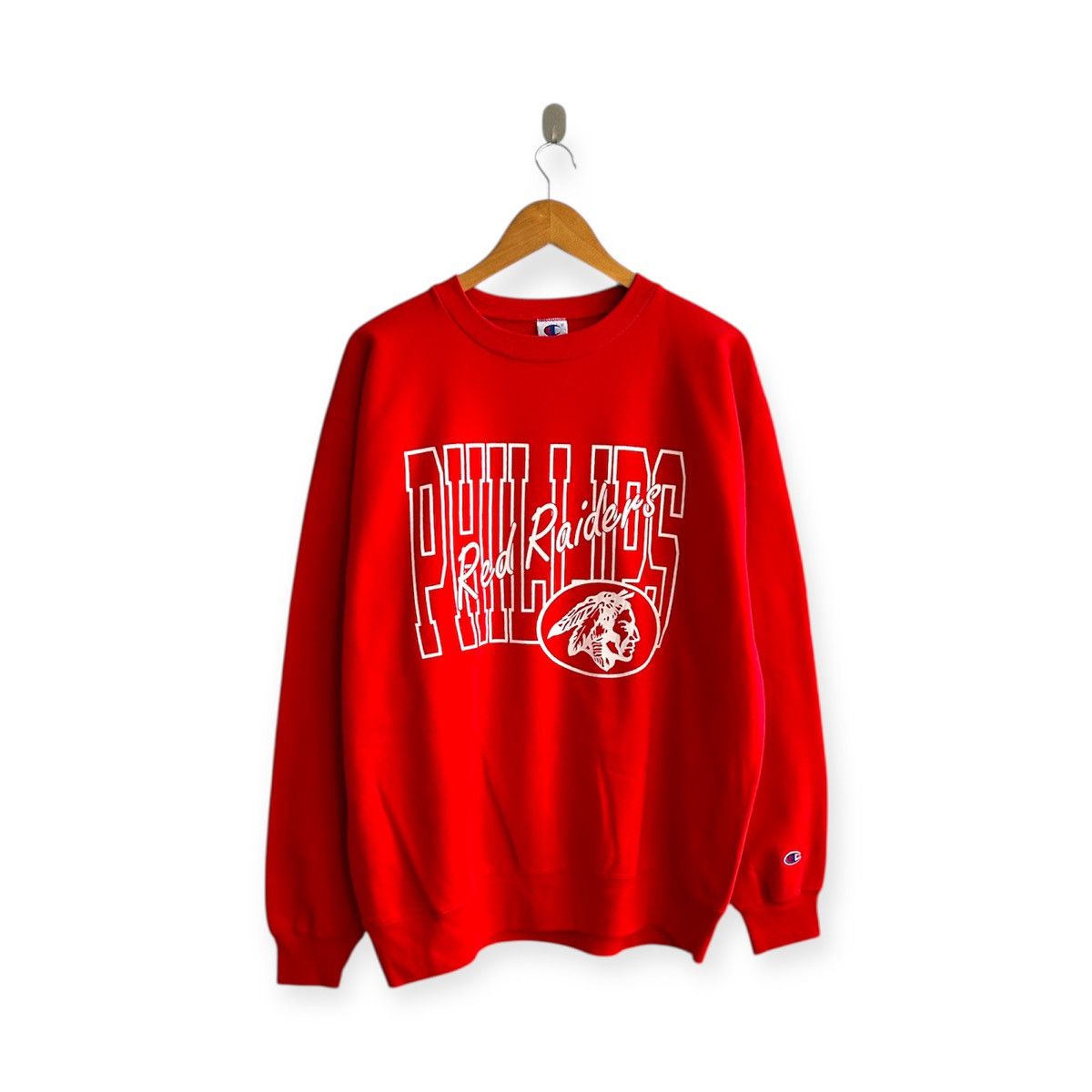 Vintage vintage 90s PHILLIPS RED RAIDERS promo sweatshirts Size US XXL / EU 58 / 5 - 1 Thumbnail