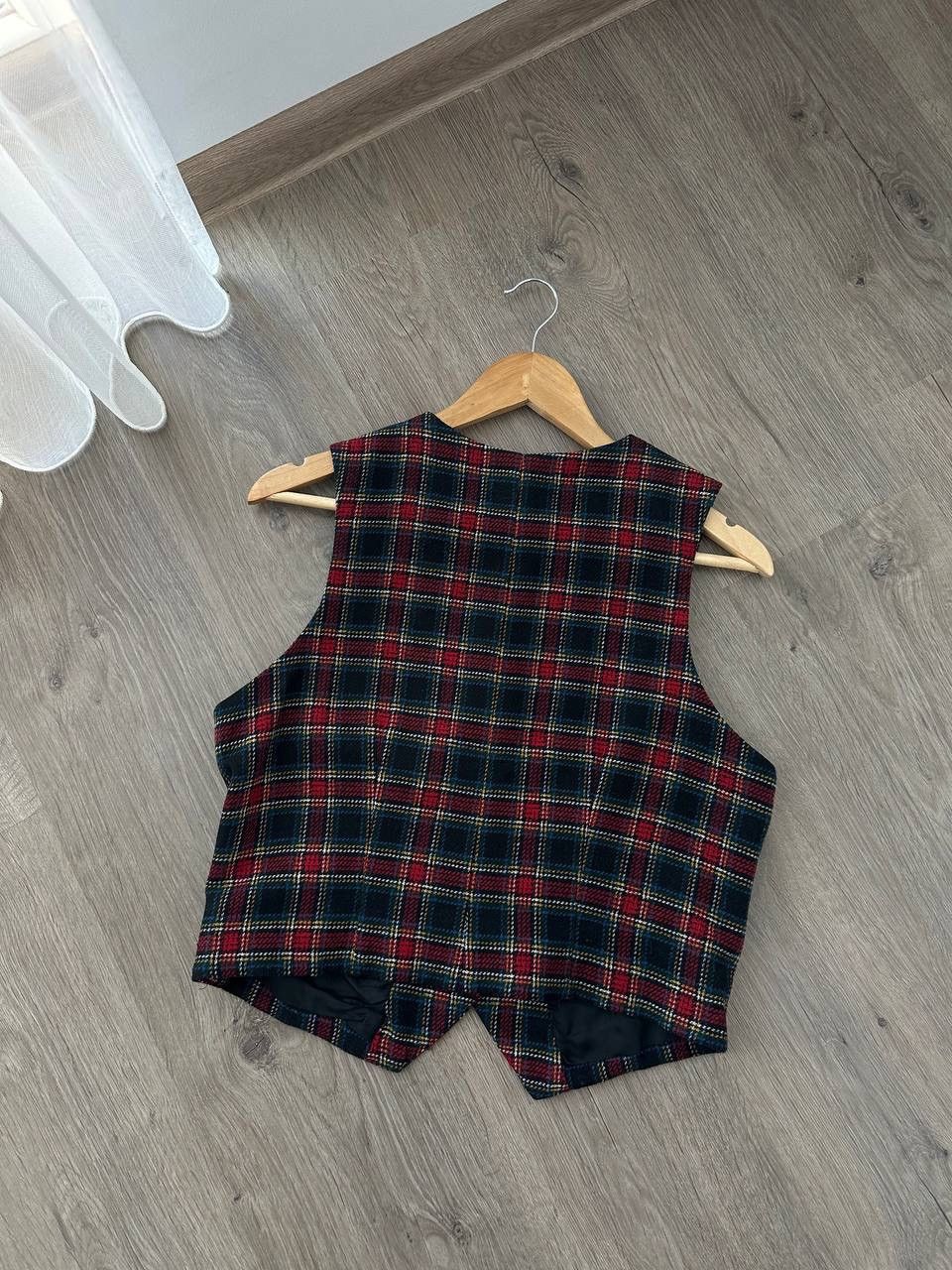 Gap × Vintage Vintage Gap Flannel Wool Waistcoat Vest Size M / US 6-8 / IT 42-44 - 10 Thumbnail