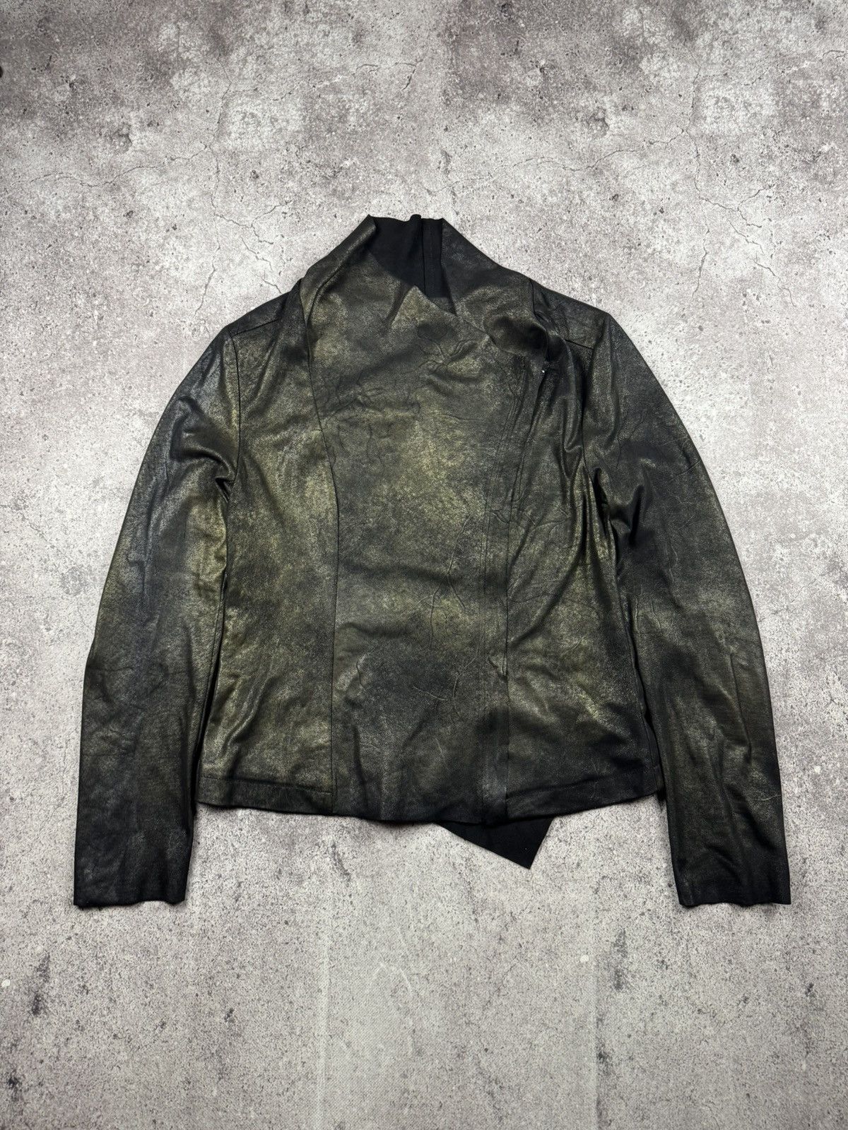 Hysteric Glamour Avant garde Junya Watanabe style opium pattern leather jacke Size US S / EU 44-46 / 1 - 1 Thumbnail