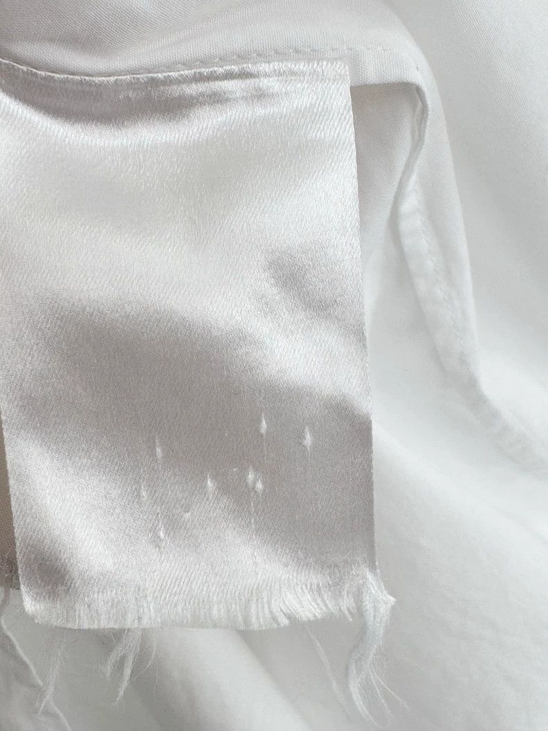 Dior Dior White Shirt with Logo-2505 Size S / US 4 / IT 40 - 6 Thumbnail