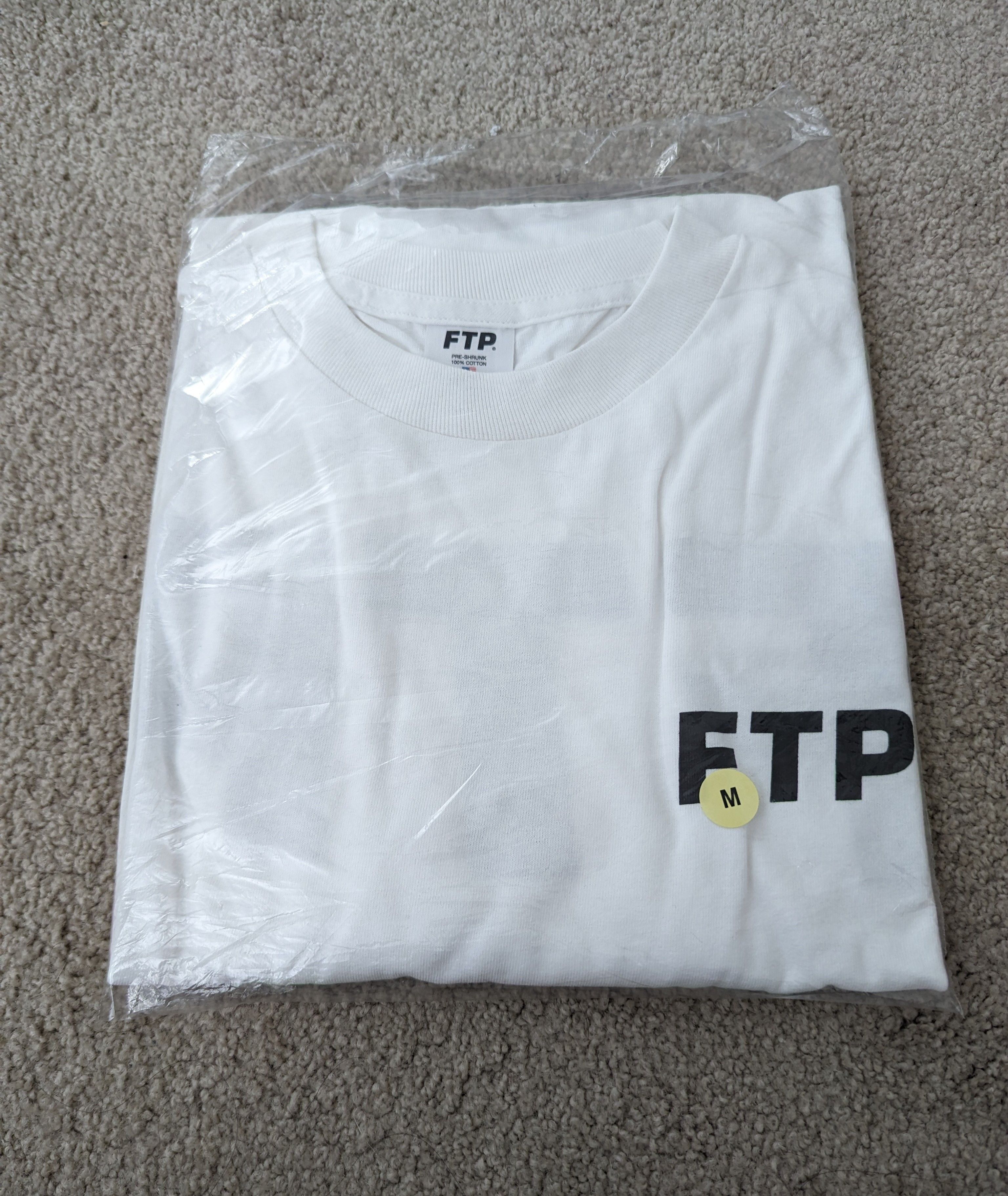 Fuck The Population FTP Logo Longsleeve (White) Size US M / EU 48-50 / 2 - 1 Thumbnail