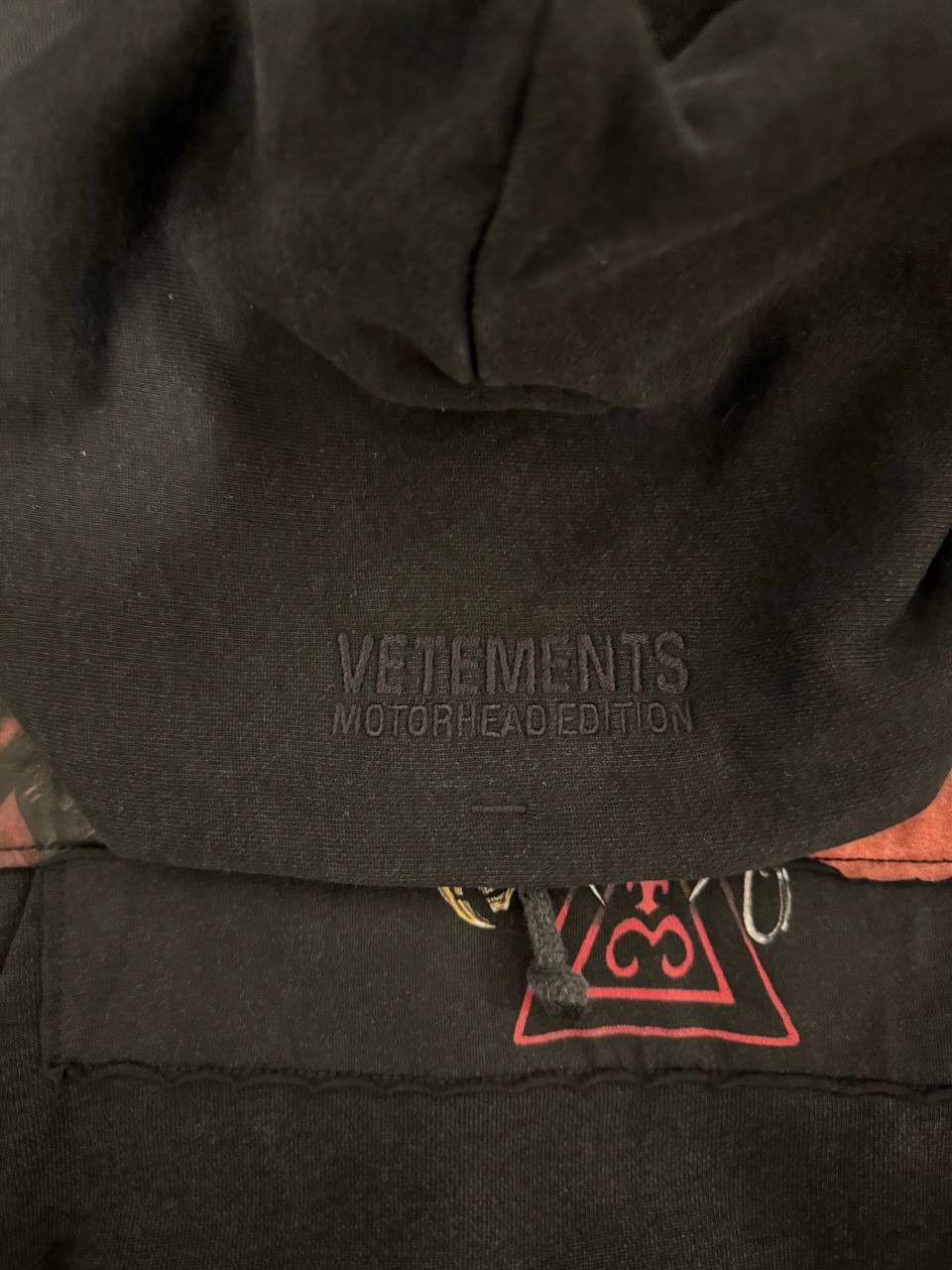Vetements Vetements Motorhead Patch Hoodie Size US M / EU 48-50 / 2 - 6 Thumbnail
