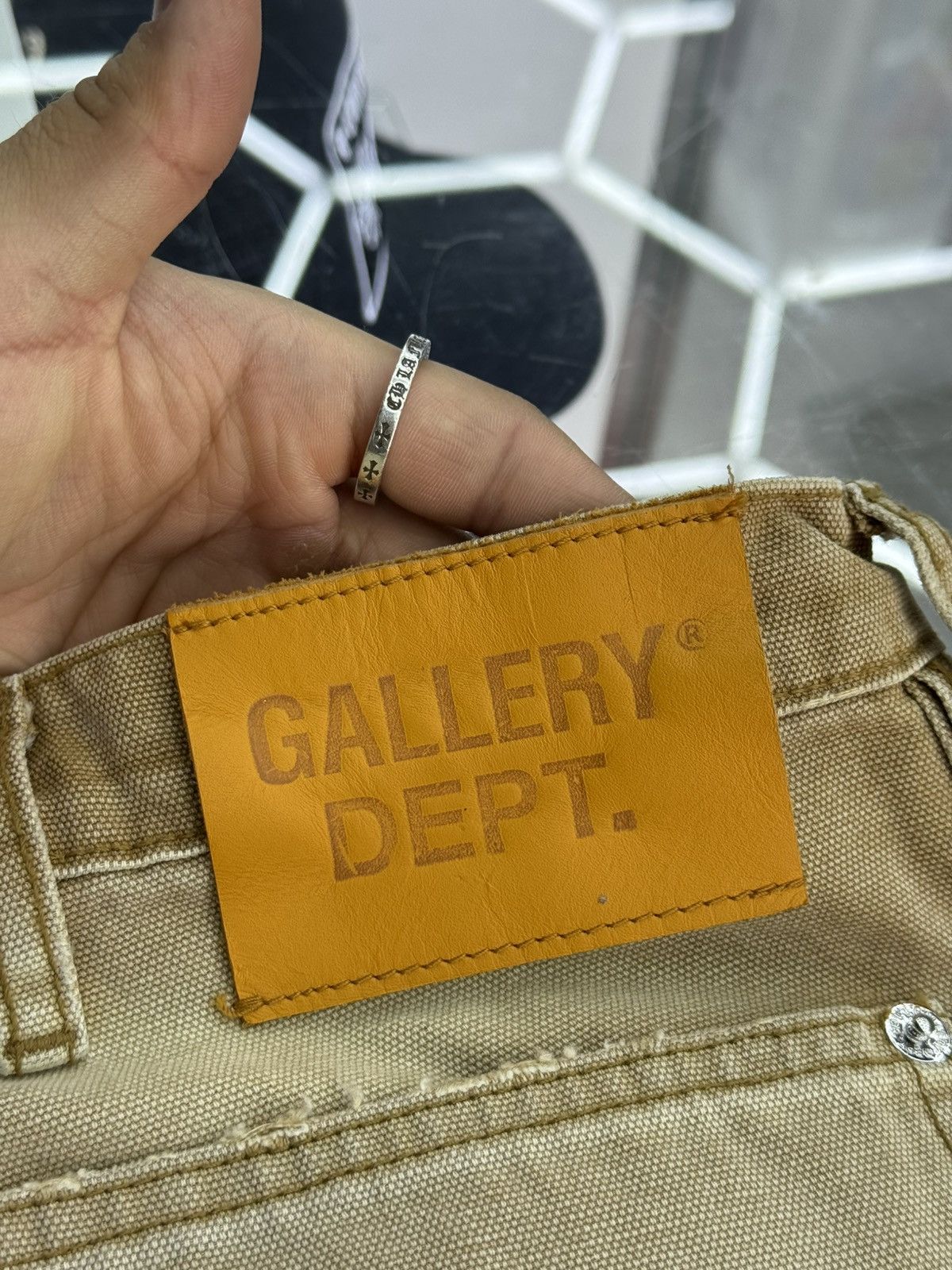 Gallery Dept. Gallery Dept Branko Carpenter Denim Jeans Tan Size US 32 / EU 48 - 13 Thumbnail
