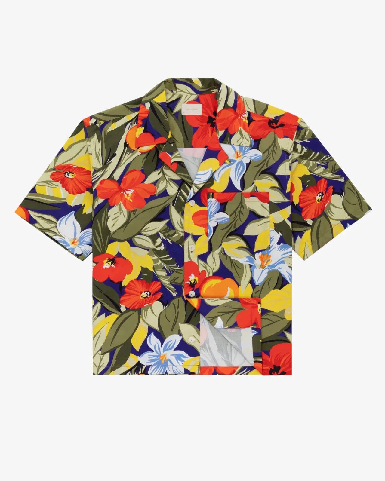 Aime Leon Dore Aime Leon Dore Cropped Camp Shirt Floral Size US L / EU 52-54 / 3 - 7 Thumbnail
