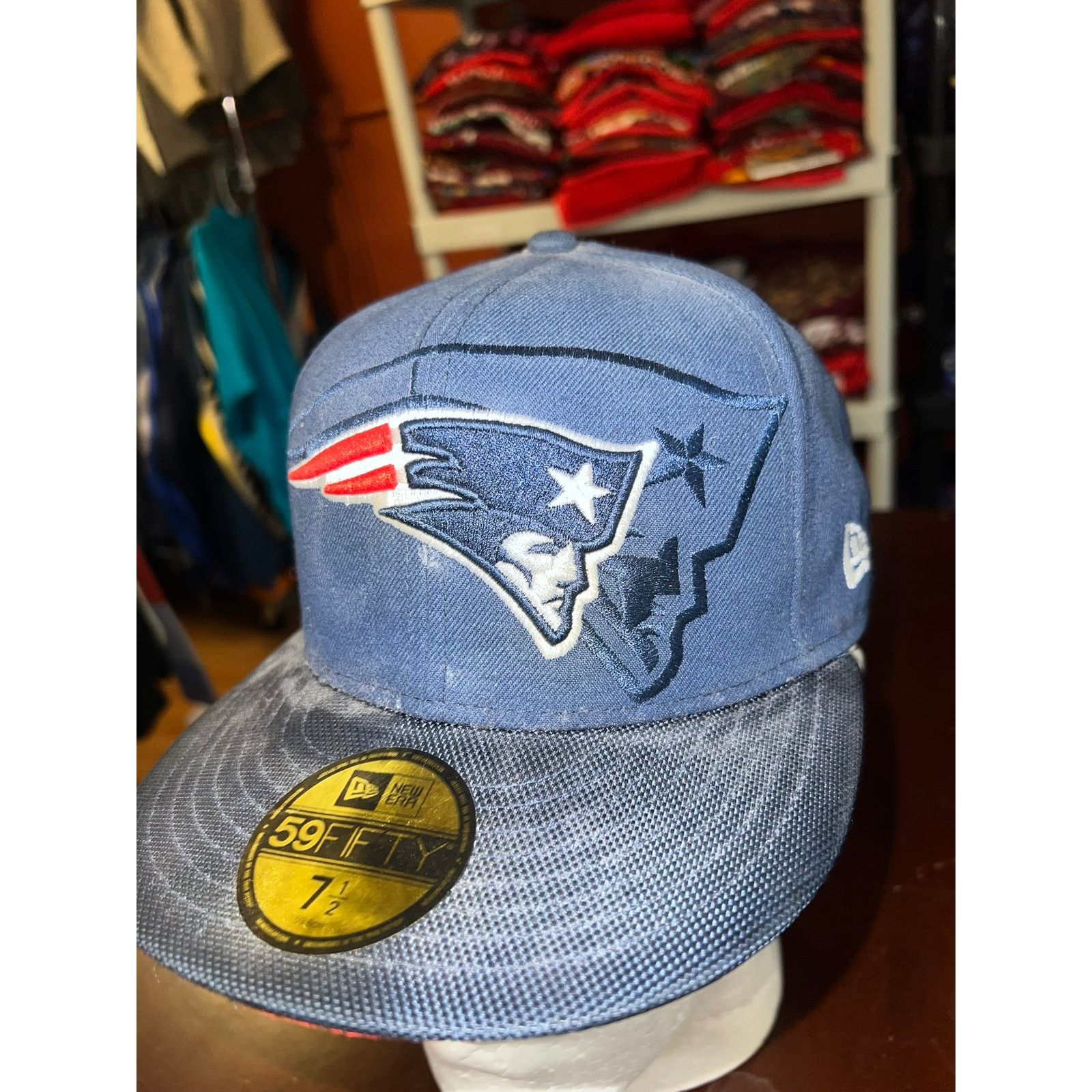 New Era New Era New England Patriots Hat 59 Fifty Super Bowl Rare Size ONE SIZE - 3 Thumbnail