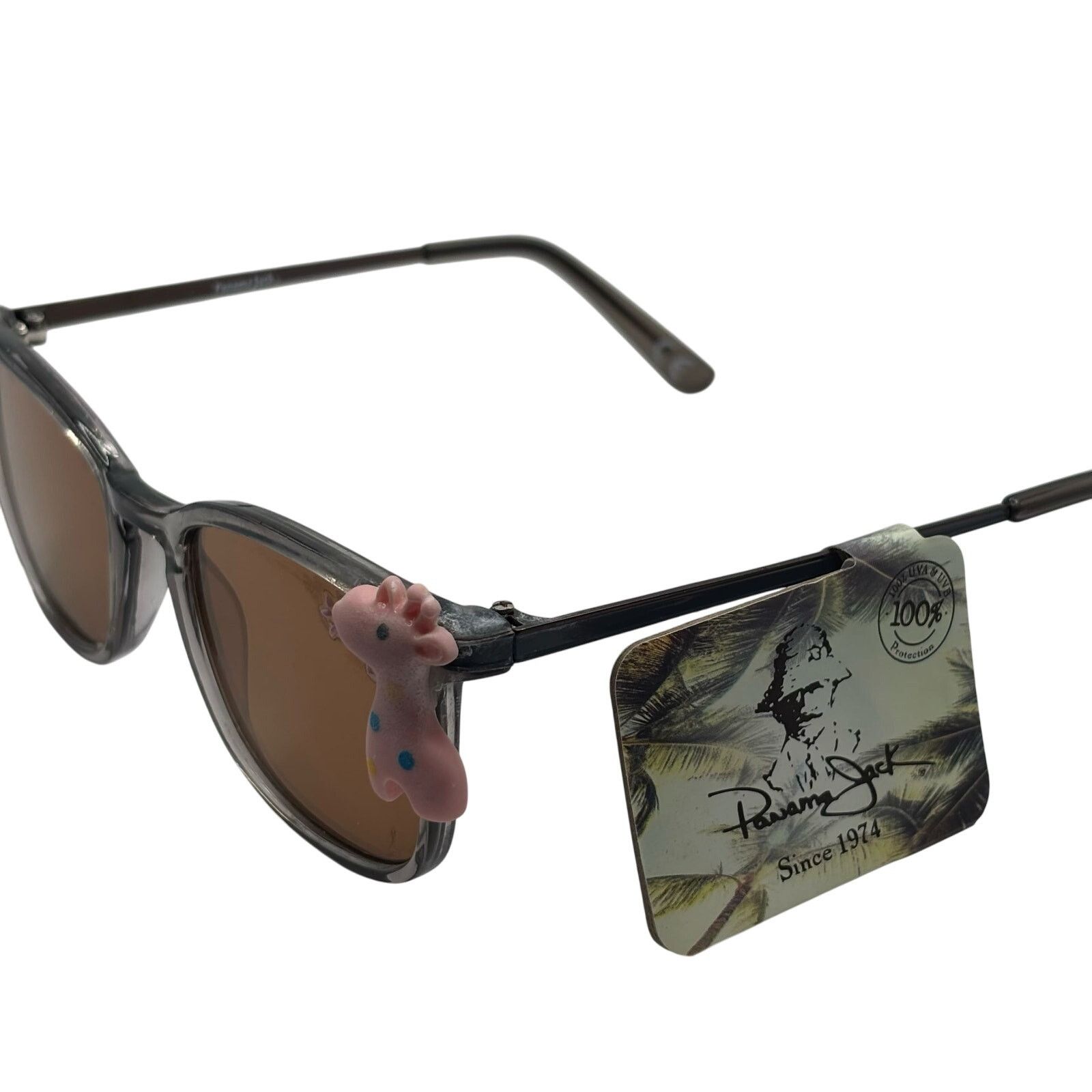 Panama Jack Silver Giraffe Panama Jack Sunglasses Size ONE SIZE - 2 Thumbnail