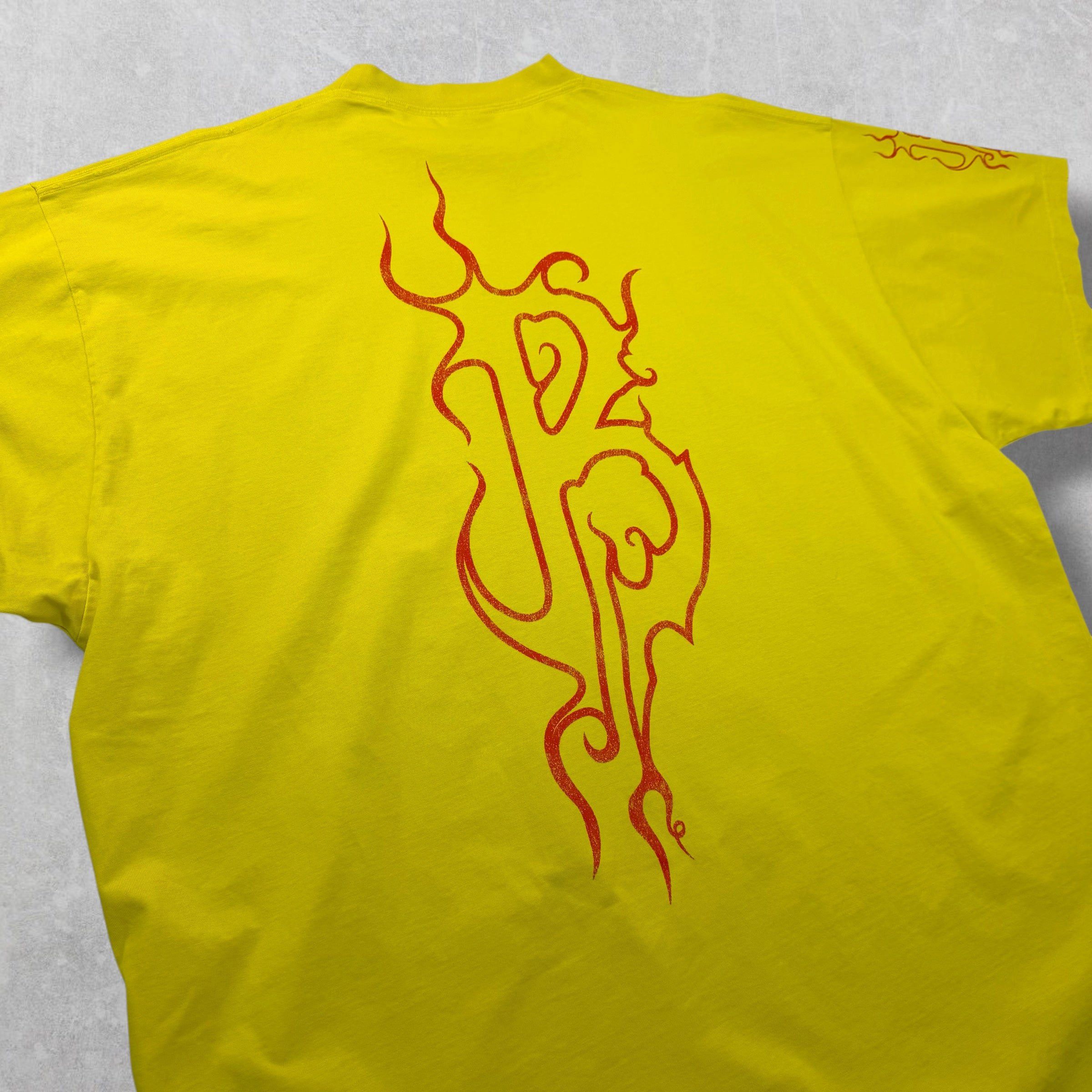 Balenciaga Balenciaga Darkwave Oversized Tee Yellow 5 (XXXL) Size US XXL / EU 58 / 5 - 4 Thumbnail