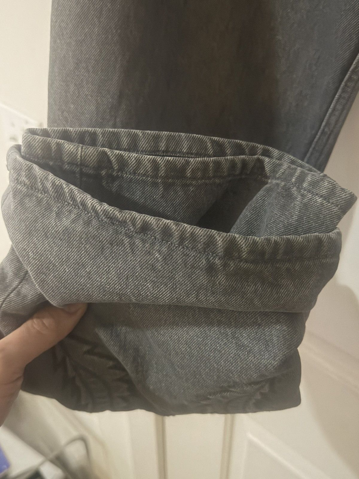 Y/Project Y/Project Evergreen Western Denim Grey 34 Detachable Cuffs Size US 34 / EU 50 - 6 Thumbnail