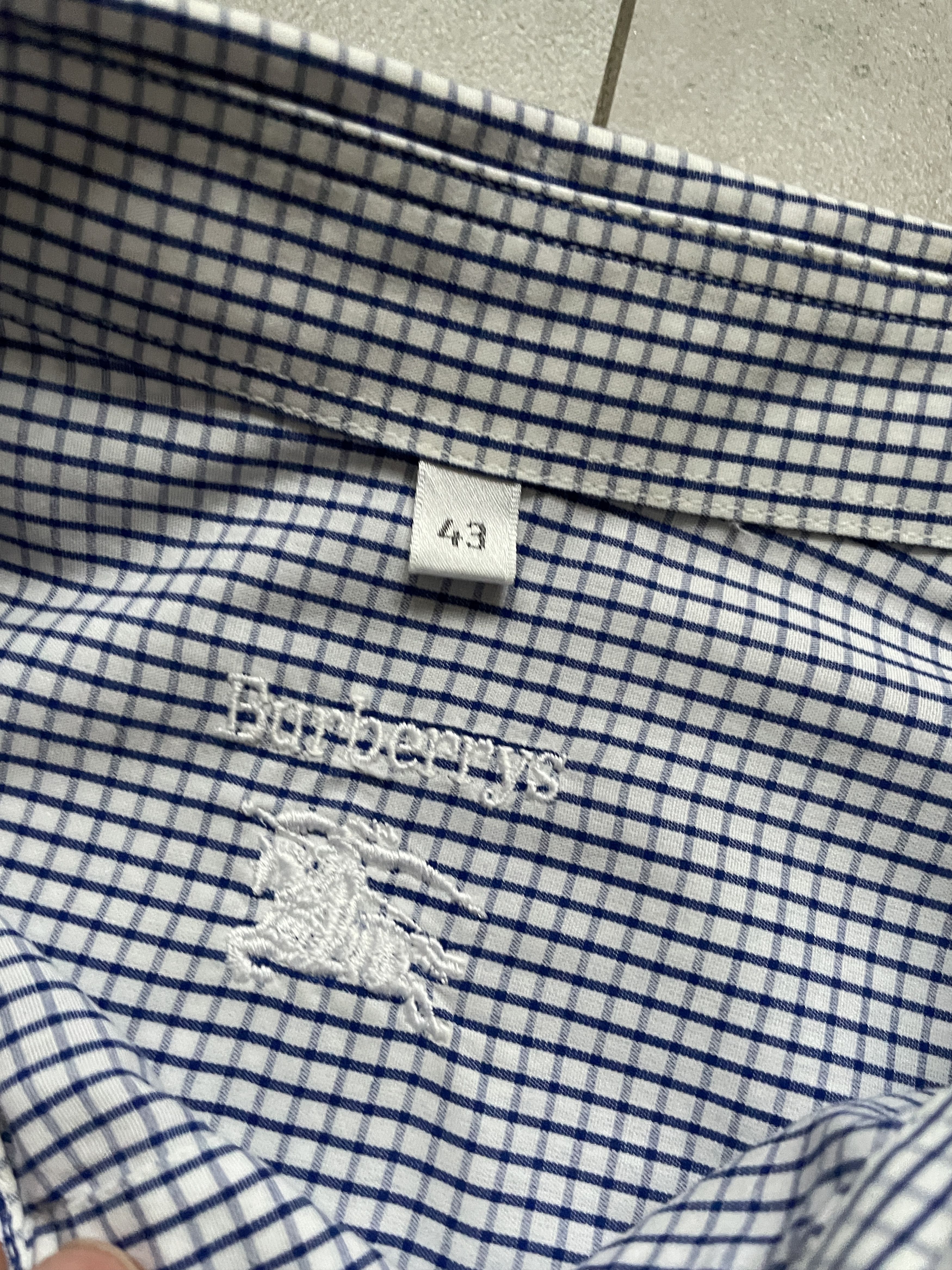 Burberry BURBERRYS LONG SLEEVE ELEGANT CHECKED SHIRT Size US XL / EU 56 / 4 - 2 Thumbnail