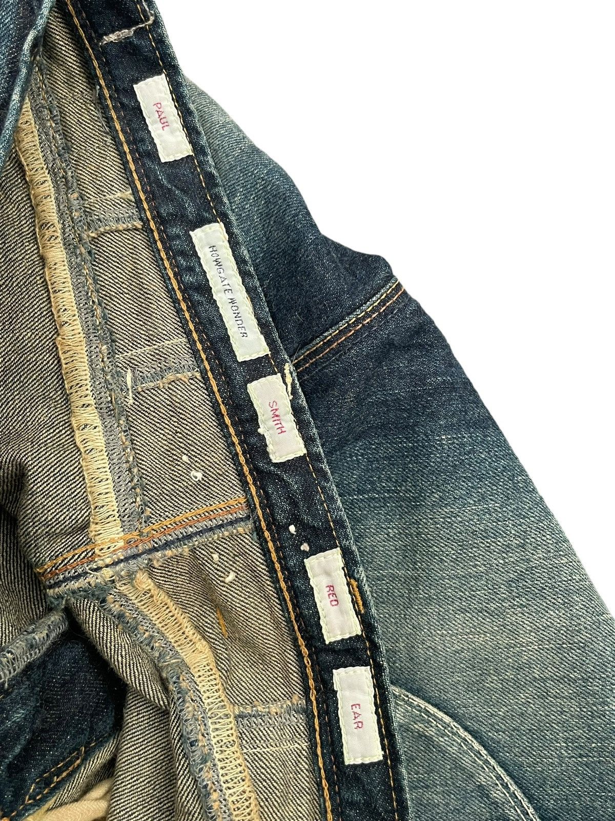 Japanese Brand × Paul Smith Red Ear Paul Smith Red Ear Howgate Wonder Selvedge Distresed Size US 31 - 7 Thumbnail