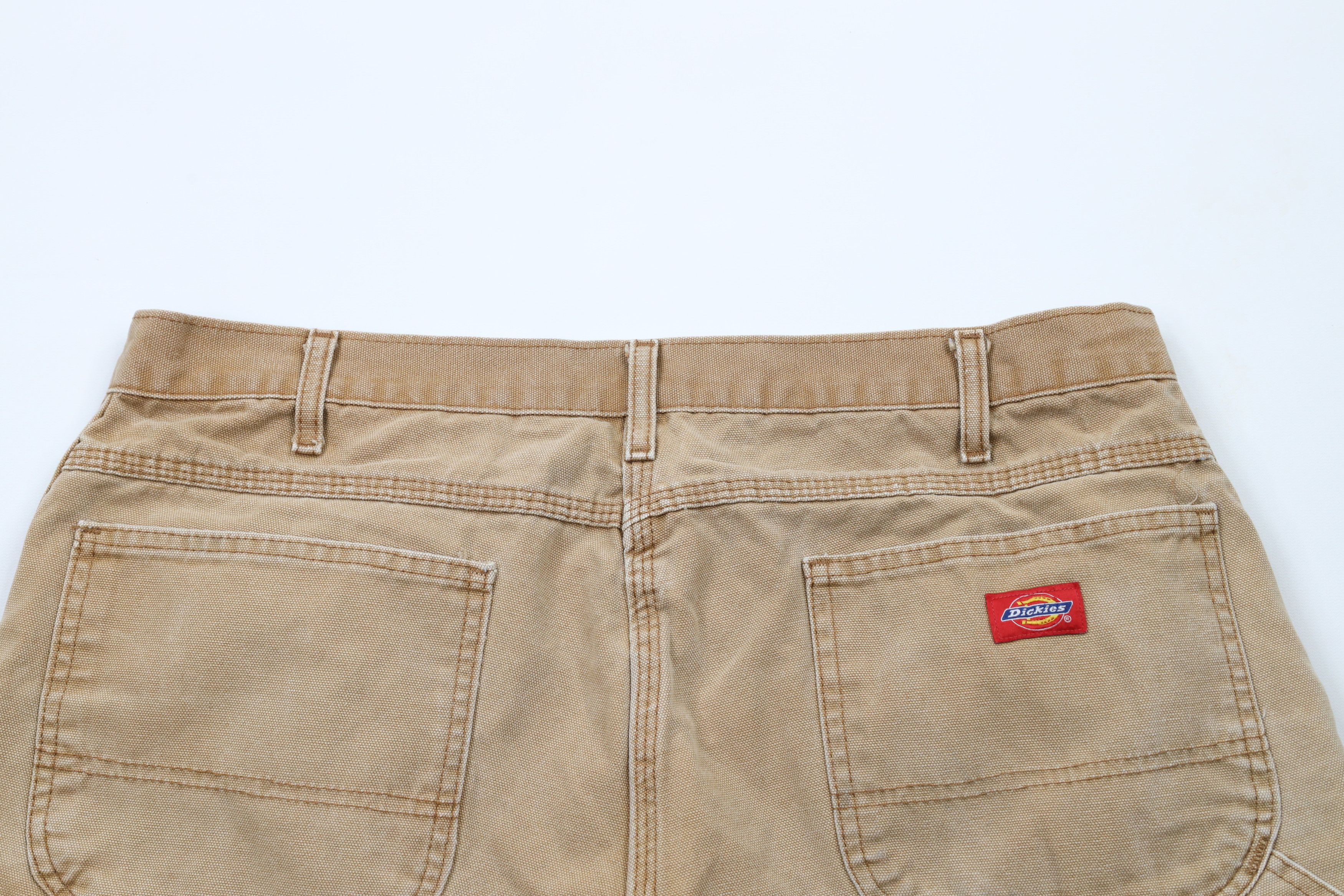Dickies × Vintage Vintage Dickies Out Canvas Work Shorts Duck Brown Cotton Size US 36 / EU 52 - 10 Thumbnail